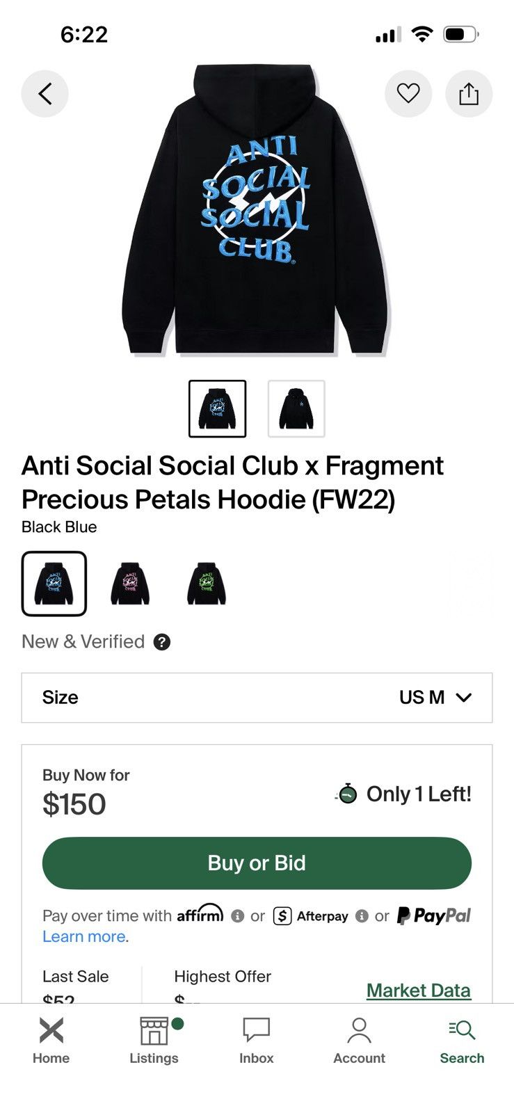 Fragment Design × Vlone New in Bag Fragment X Vlone FRIENDS Hoodie