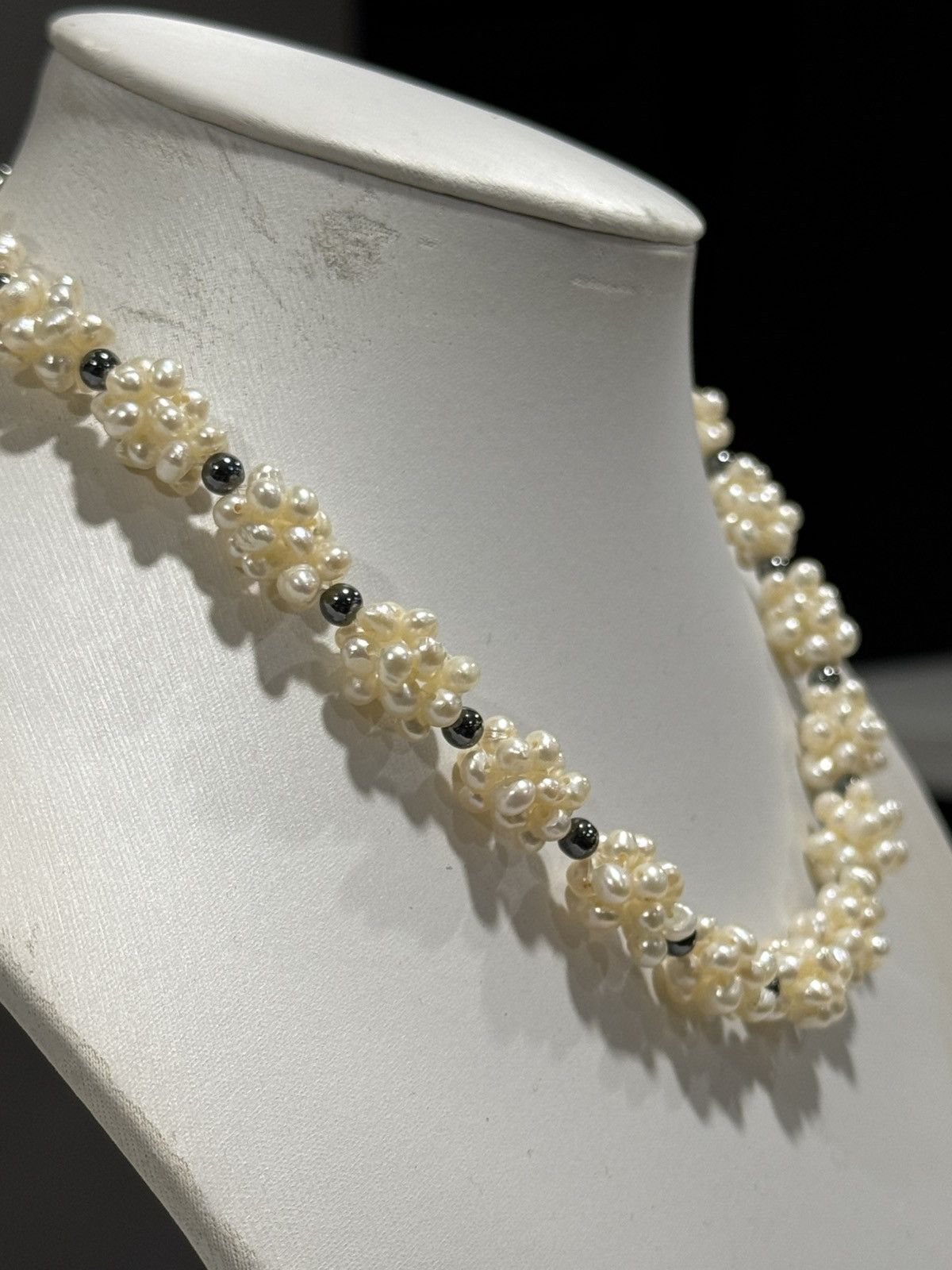 Jewelry Vintage Fresh Water Clustered Pearl Necklace Size ONE SIZE - 9 Thumbnail