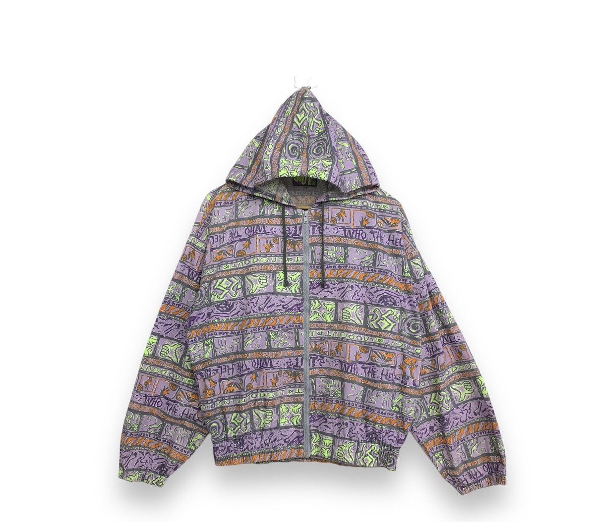 Japanese Brand × Vintage Vintage Motive Fullprint Stripe Design Light Jacket Size US M / EU 48-50 / 2 - 2 Thumbnail