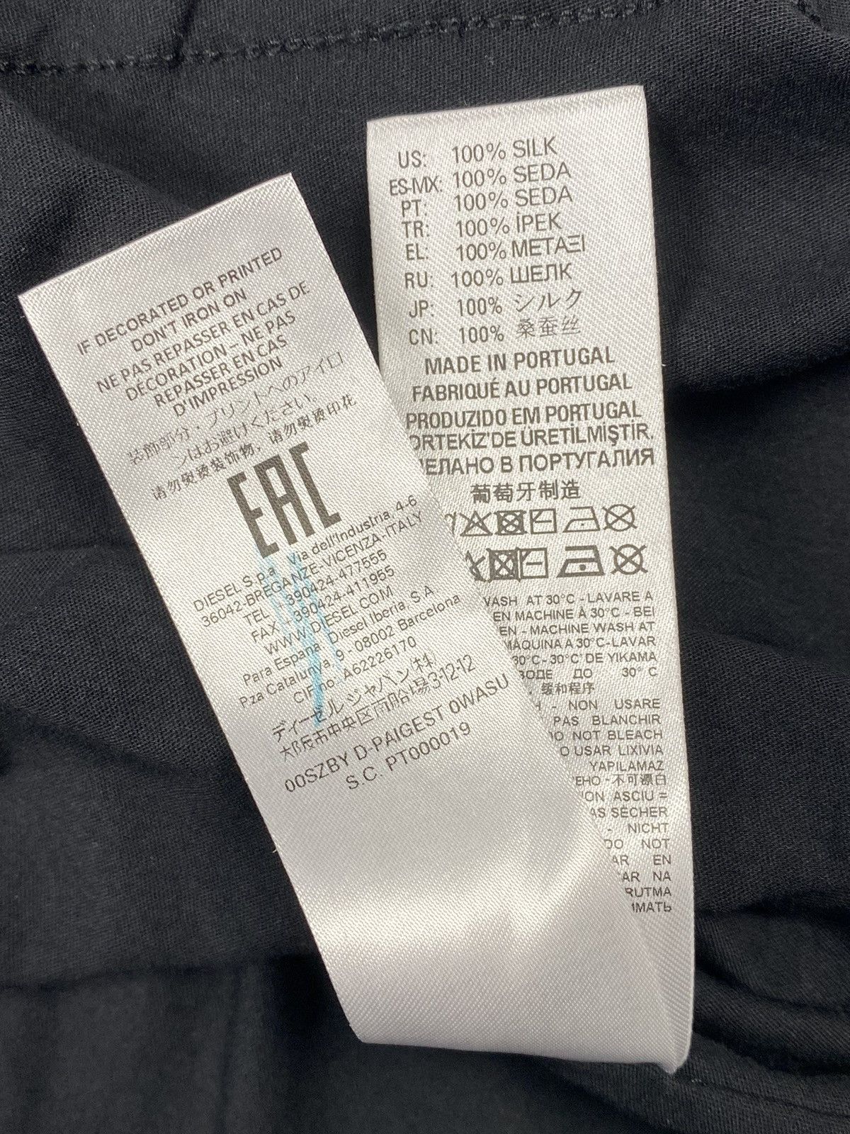 Diesel Diesel Avant Garde Urban Longline Tee Dress Graphic Panel Size S / US 4 / IT 40 - 24 Thumbnail