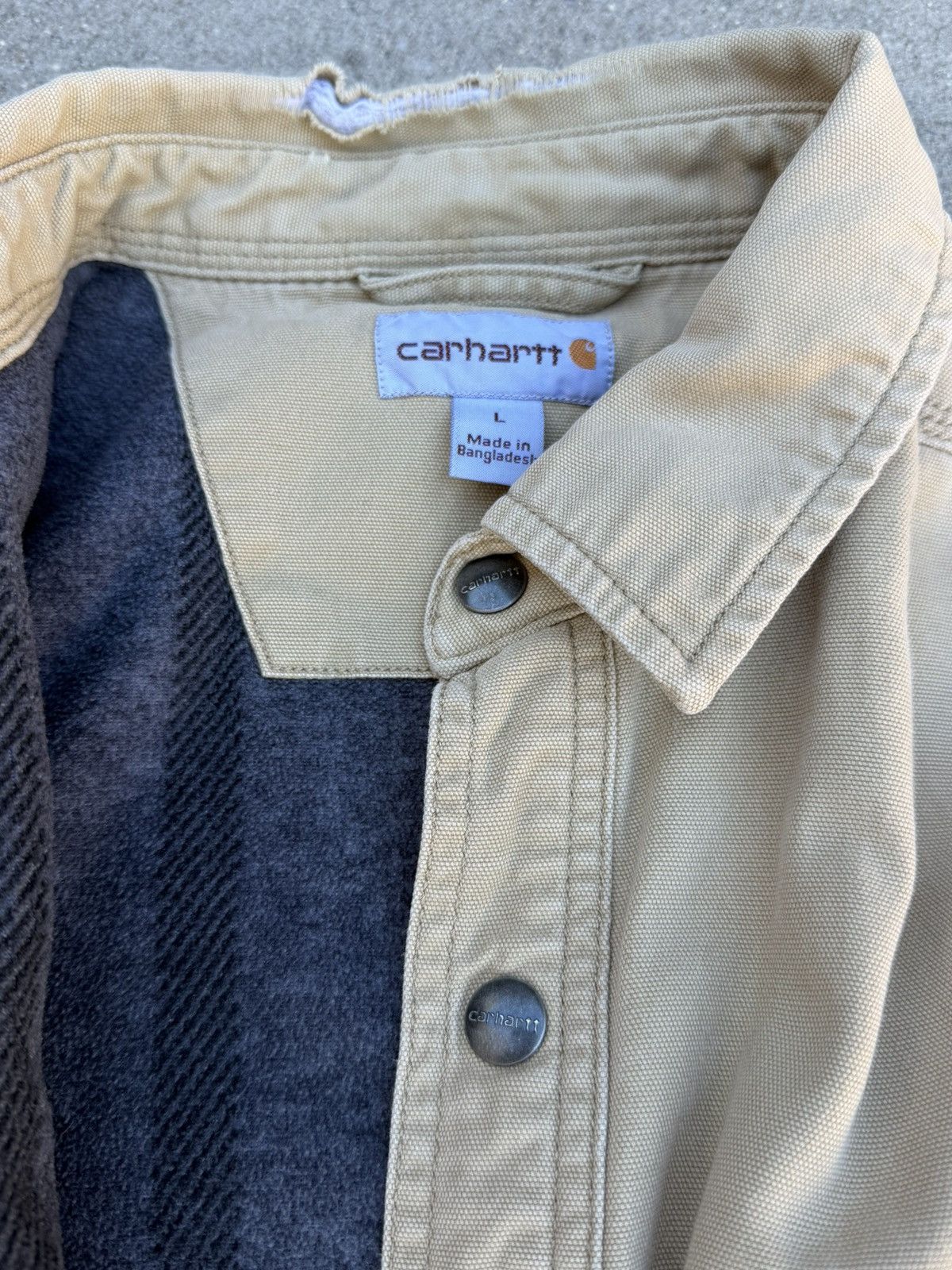 Carhartt Carhartt Blanket Lined Work Shirt Size US L / EU 52-54 / 3 - 4 Thumbnail