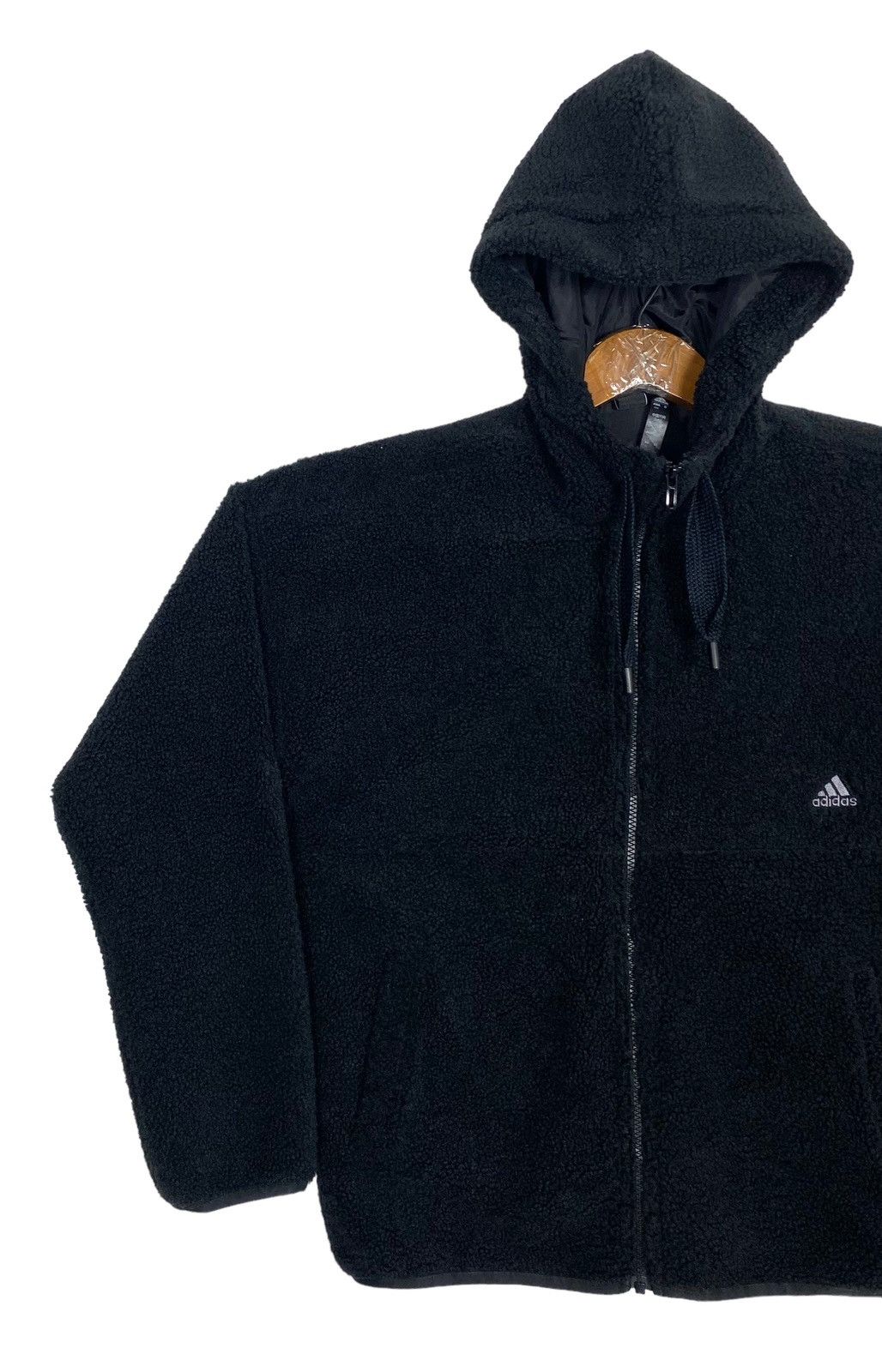 Adidas Rare‼️ Adidas Hoodie Fleece Deep Pile Small Logo Size US S / EU 44-46 / 1 - 2 Thumbnail