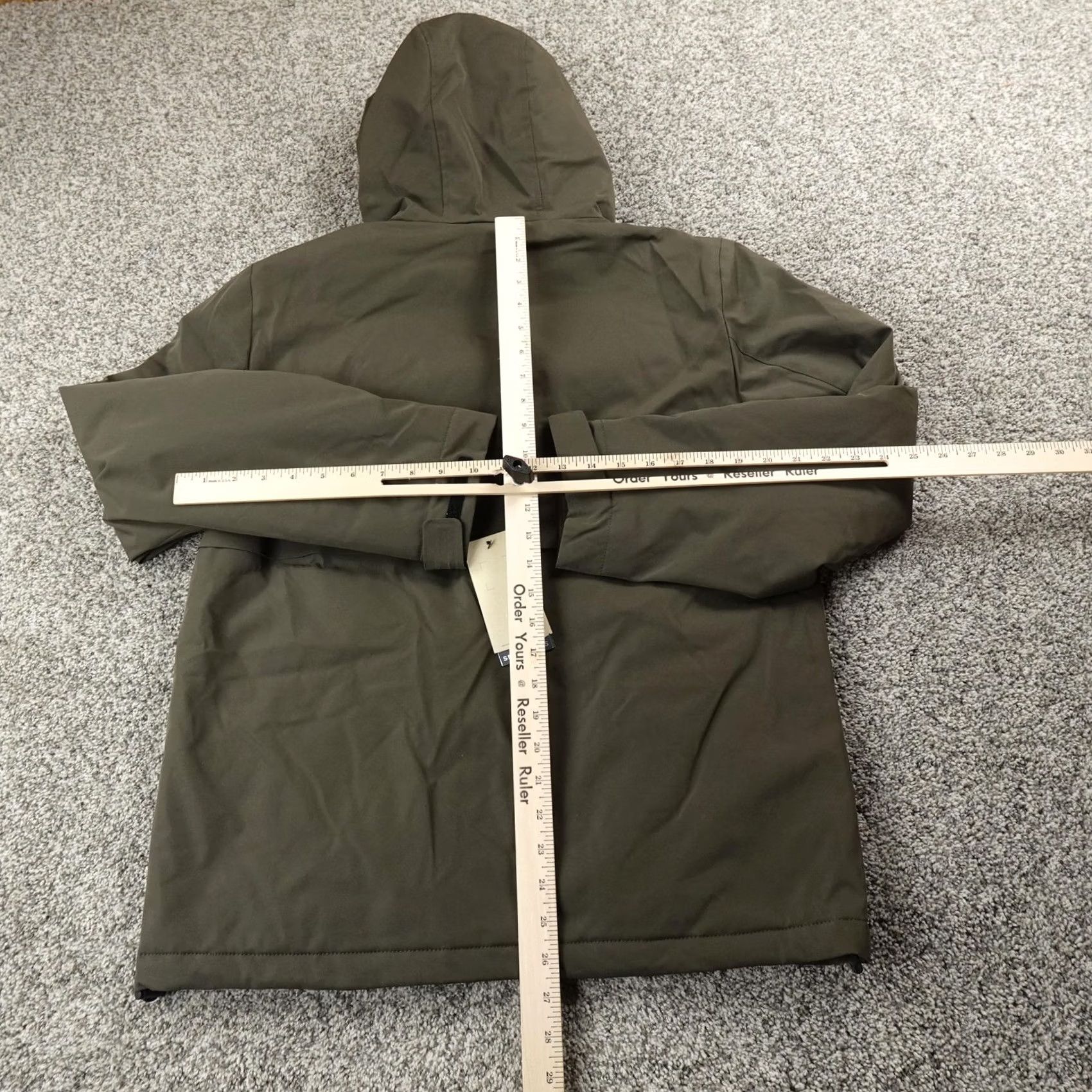 Dockers DOCKERS Jacket Mens S Green Hooded Softshell Insulated Parka Coat Outdoor Size US S / EU 44-46 / 1 - 6 Thumbnail