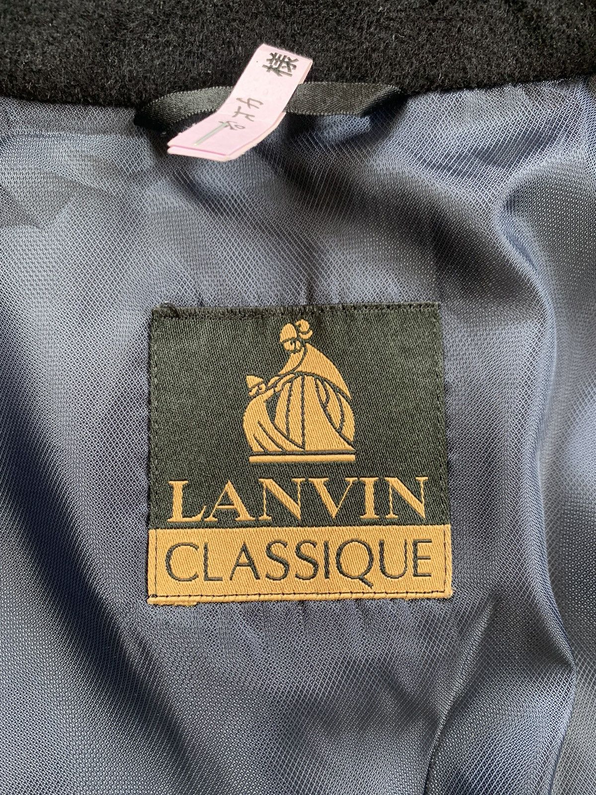 Lanvin Vtg Lanvin Classique Cashmere Buttons Jacket Size US L / EU 52-54 / 3 - 12 Thumbnail