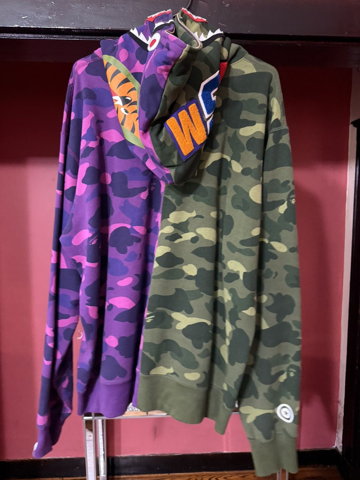 Bape Bape Half Camo Half Purple Size XXL Size US XXL / EU 58 / 5 - 6 Thumbnail