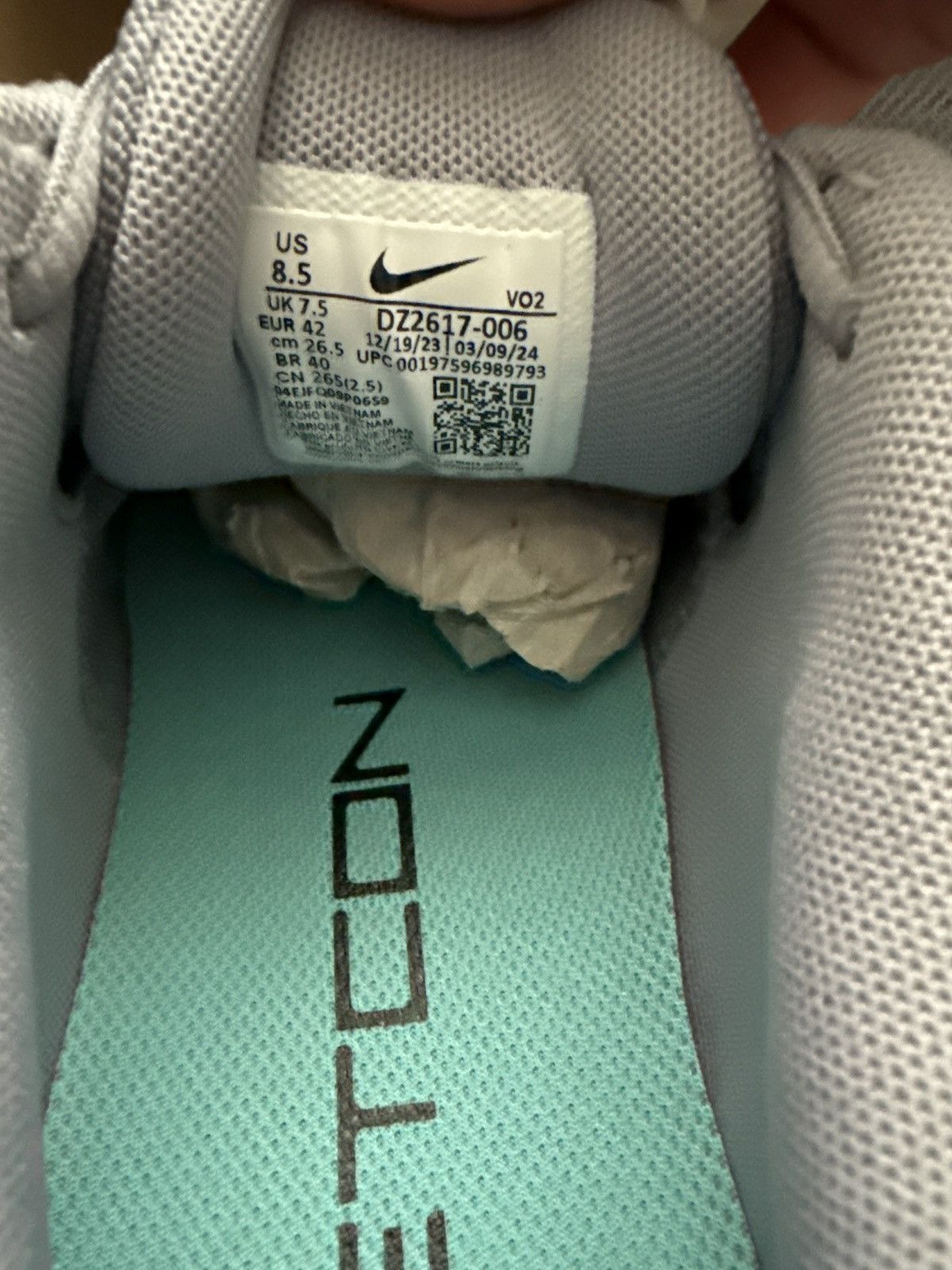 Nike Nike Metcon 9 Cement Grey Size US 8.5 / EU 41-42 - 6 Thumbnail