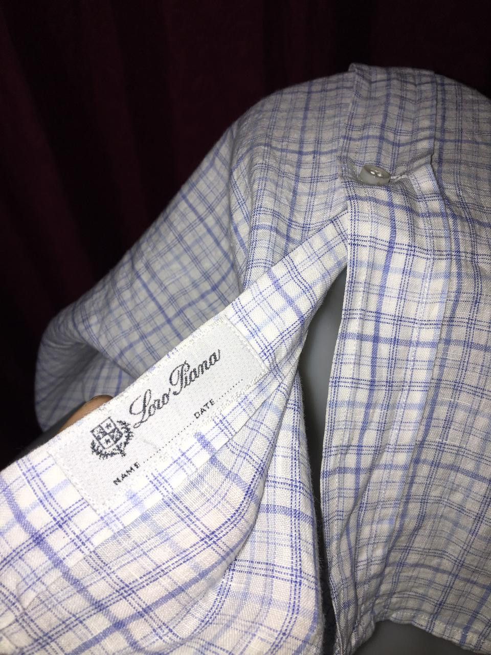 Loro Piana LORO PIANA Button Ups Size US XL / EU 56 / 4 - 5 Thumbnail