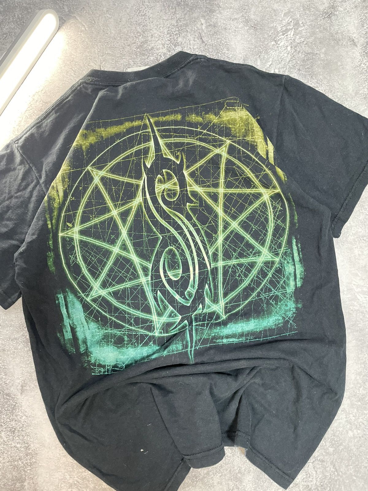 Band Tees Vtg Y2K Slipknot IOWA 2001 Nu Metal Tour Band Tee Size US M / EU 48-50 / 2 - 6 Thumbnail