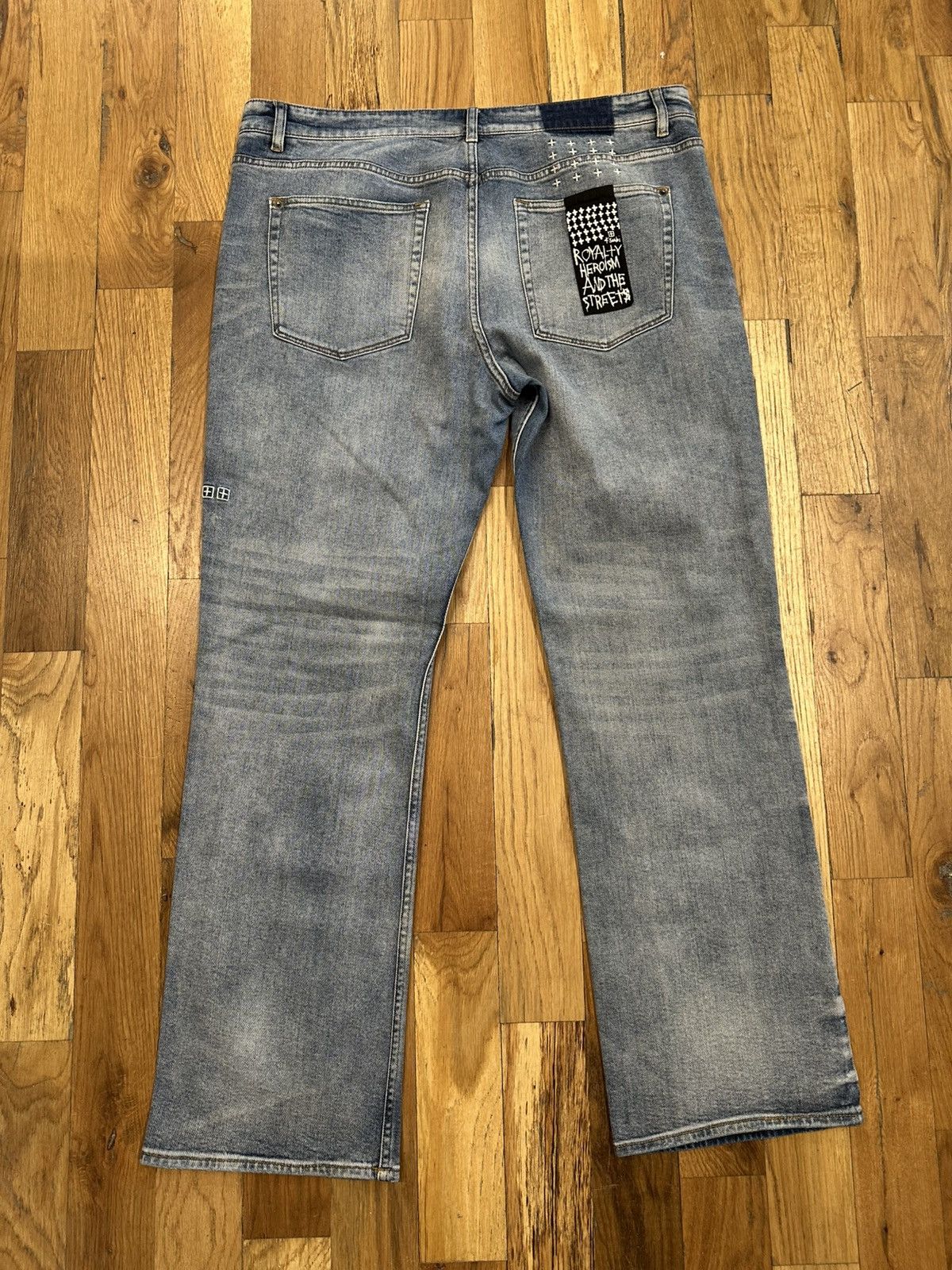 Ksubi Ksubi Plain Blue Denim Jeans Sz 40 Size US 40 / EU 56 - 2 Thumbnail