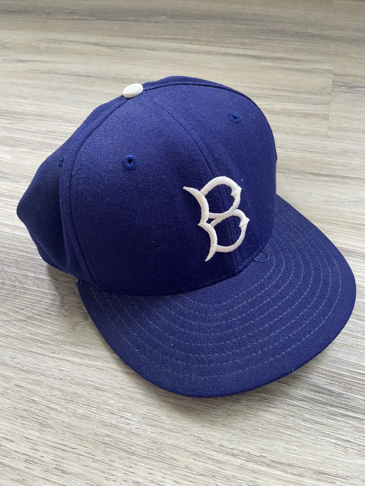 MLB × New Era × Vintage Vintage New Era Brooklyn Dodgers Wool Fitted Cap 7 3/4 Size ONE SIZE - 1 Thumbnail