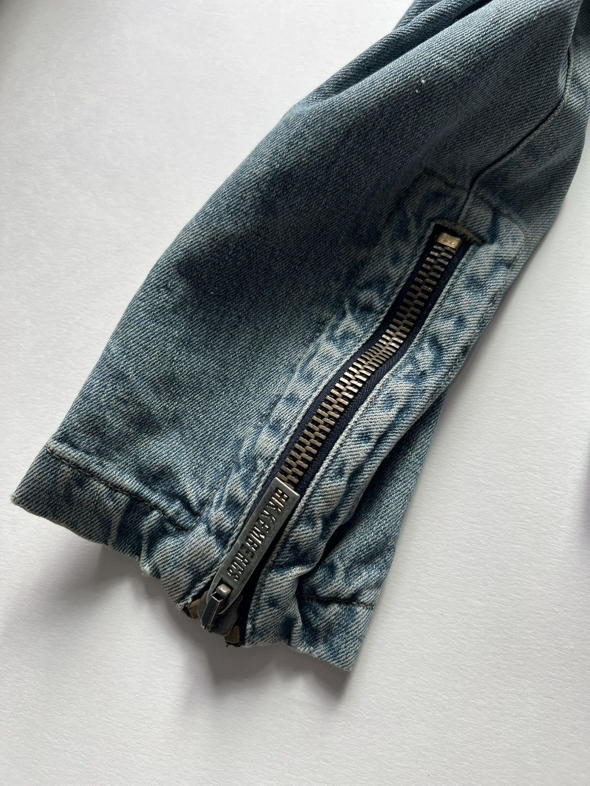 Dirk Bikkembergs Bikkembergs denim bikerjacket Size US M / EU 48-50 / 2 - 7 Thumbnail