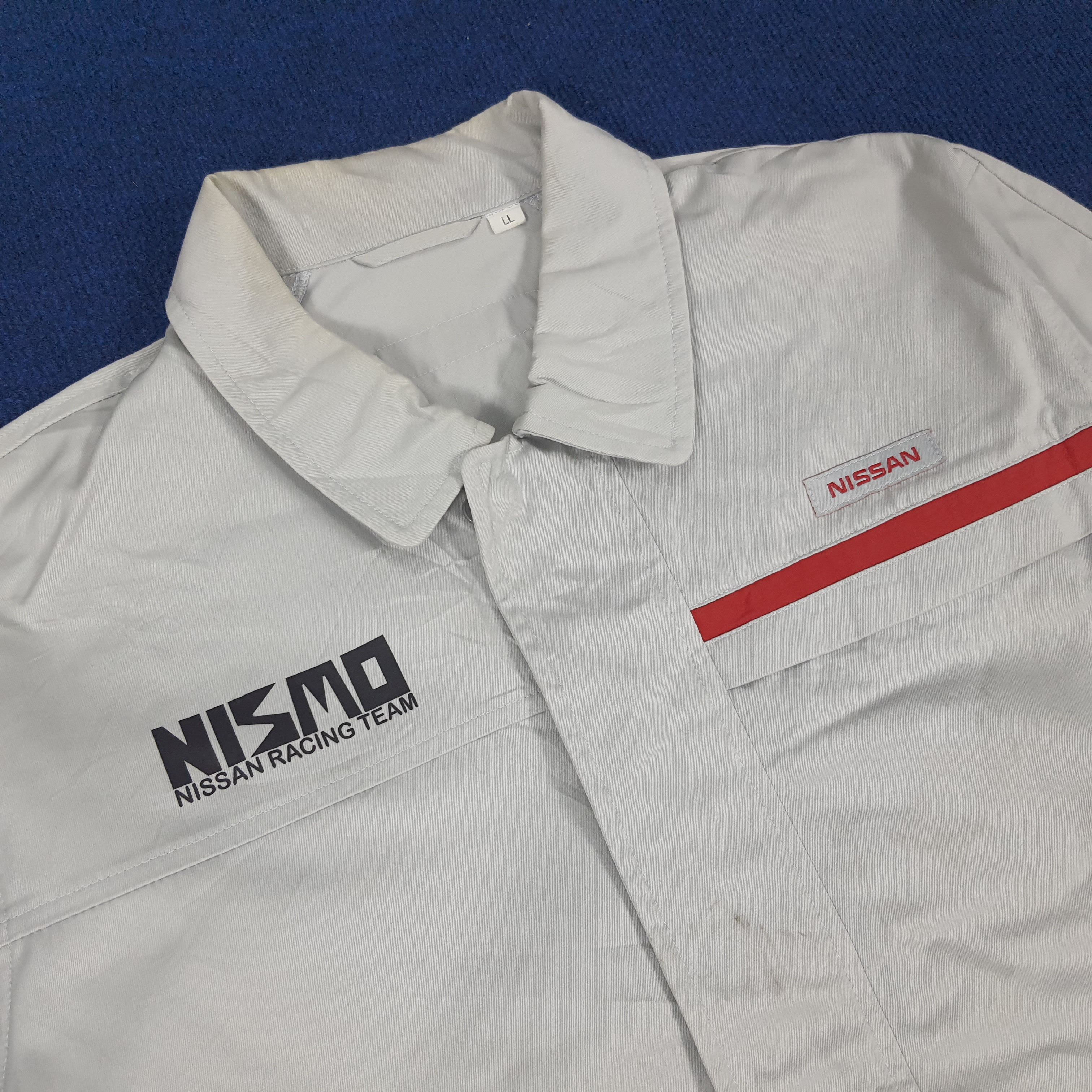 Japanese Brand × Vintage Vintage NISMO Nissan Racing Team Japanese Workwear Jacket Size US L / EU 52-54 / 3 - 4 Thumbnail