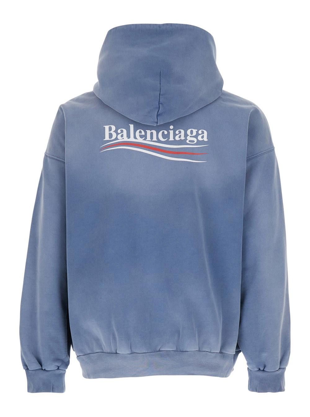 Balenciaga BALENCIAGA MEN'S POLITICAL CAMPAIGN HOODIE MEDIUM FIT SIZE L Size ONE SIZE - 2 Thumbnail
