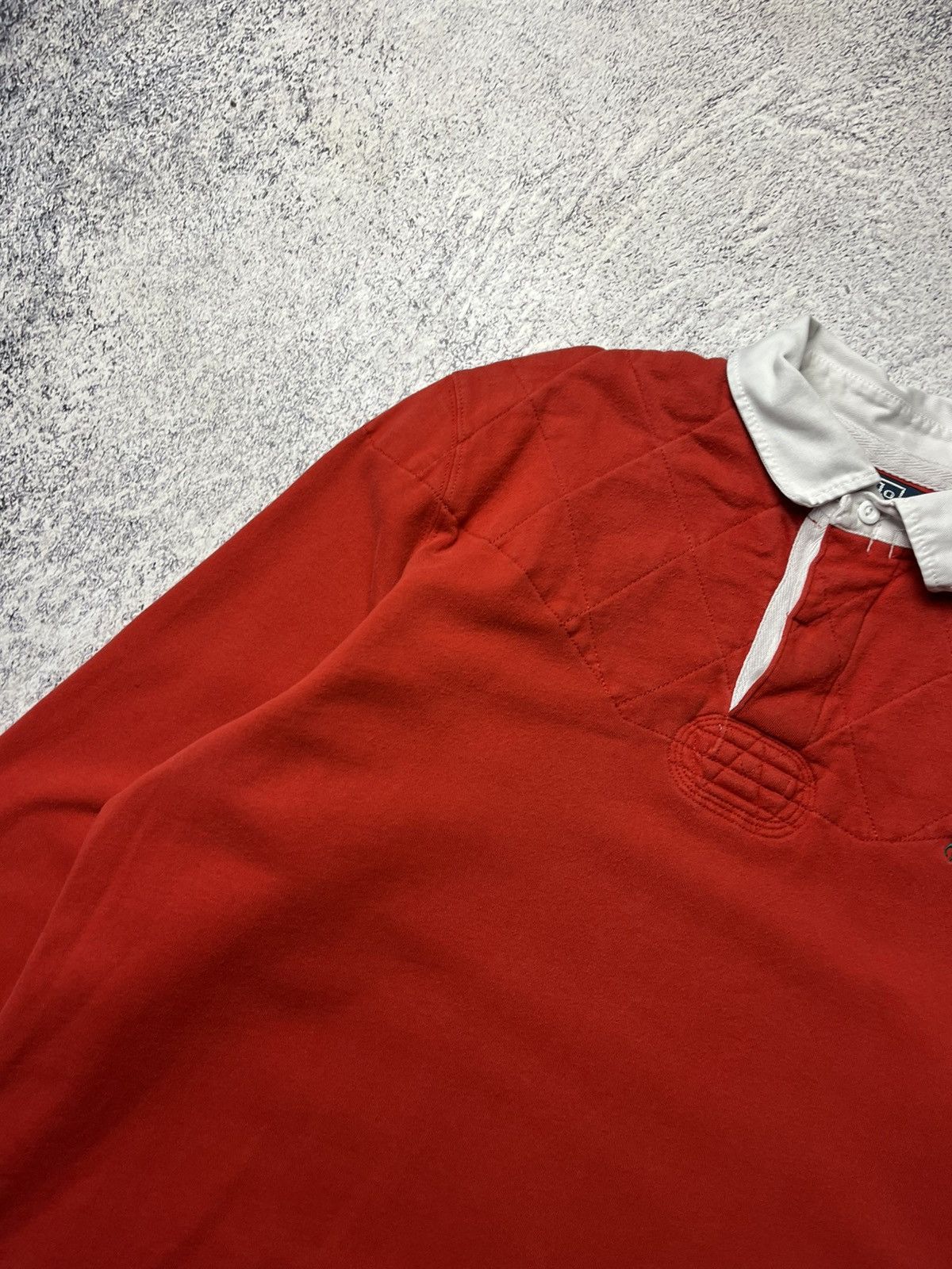 Polo Ralph Lauren Vintage Y2k Polo Ralph Lauren Rugby Long Sleeve Shirt Size US XL / EU 56 / 4 - 13 Thumbnail