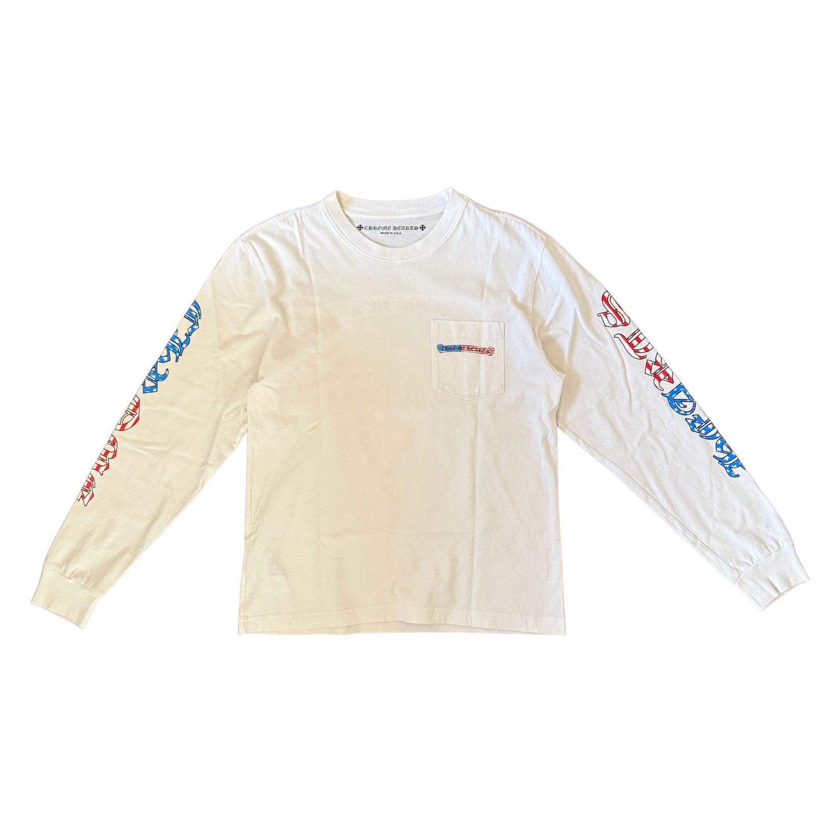 Size M - Chrome Hearts Matty Boy Long Sleeve American Flag