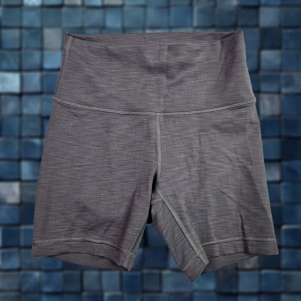 Lululemon Lululemon Black High Rise Bike Shorts Women 6 Athletic Yoga Running Size 28" / US 6 / IT 42 - 1 Thumbnail