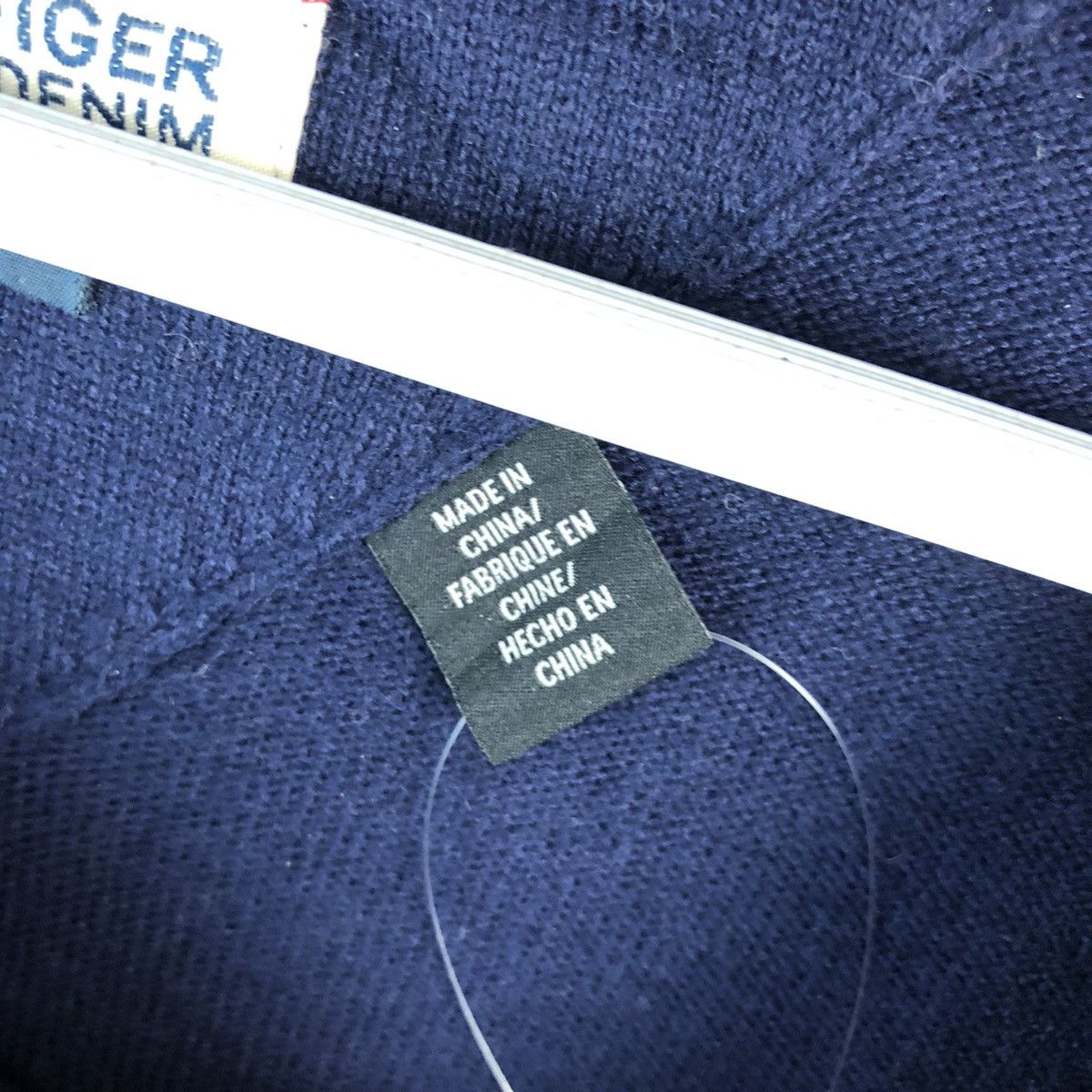 Tommy Hilfiger Tommy Hilfiger Tiger Dark Blue Knitwear sweatshirt #A1542 Size US XS / EU 42 / 0 - 11 Thumbnail