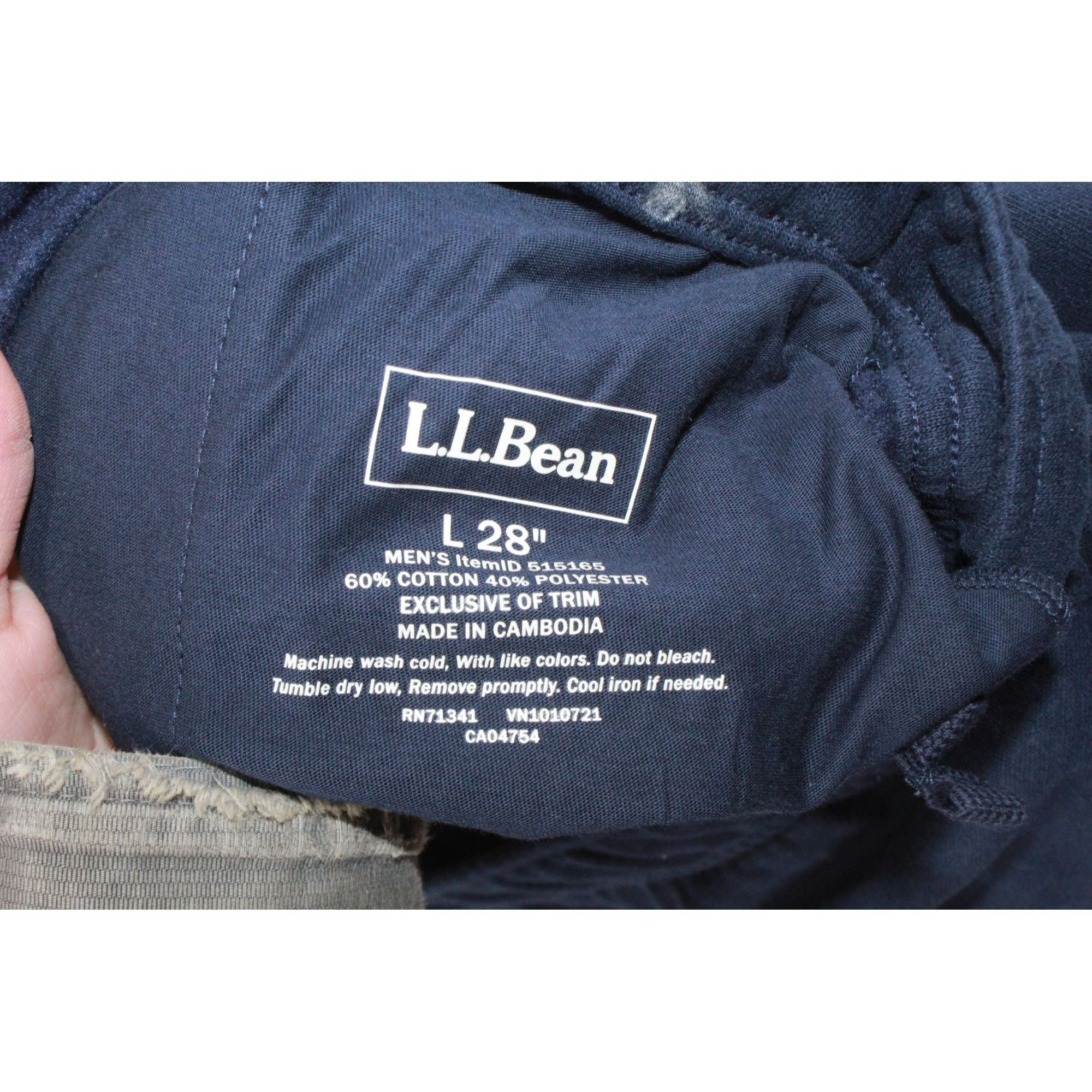 L.L. Bean LL Bean Men's Sweatpants Cropped Jogger Pants Size US 28 / EU 44 - 7 Thumbnail