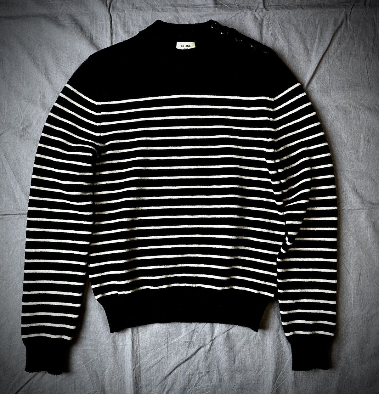 Celine × Hedi Slimane Celine by Hedi Slimane FW19 Striped
