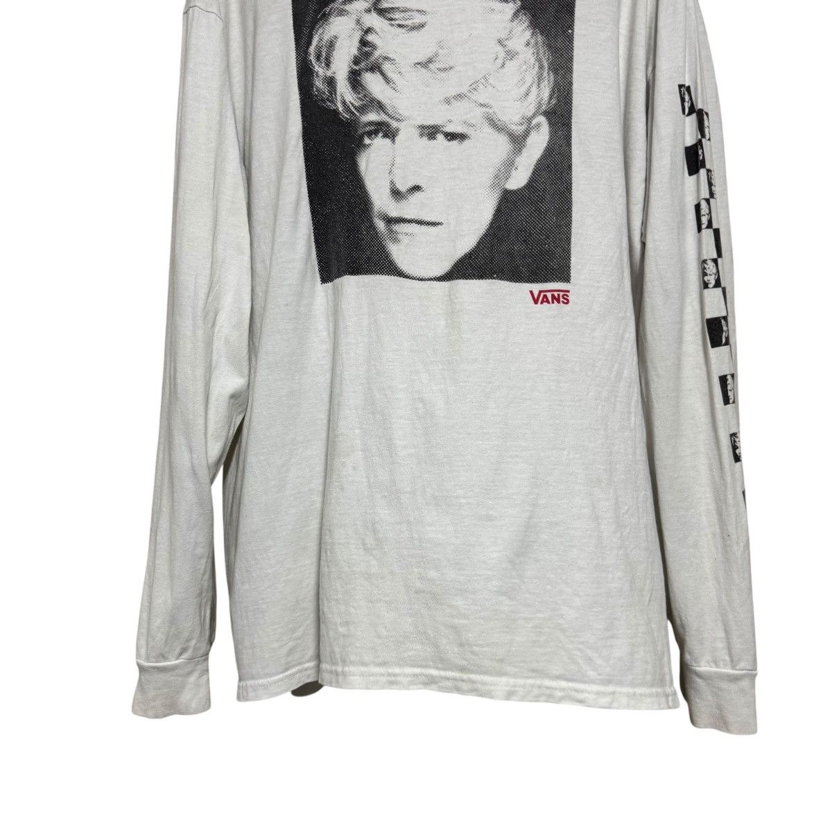 Band Tees Vans X David Bowie Longsleeve Shirt Size US XL / EU 56 / 4 - 9 Thumbnail