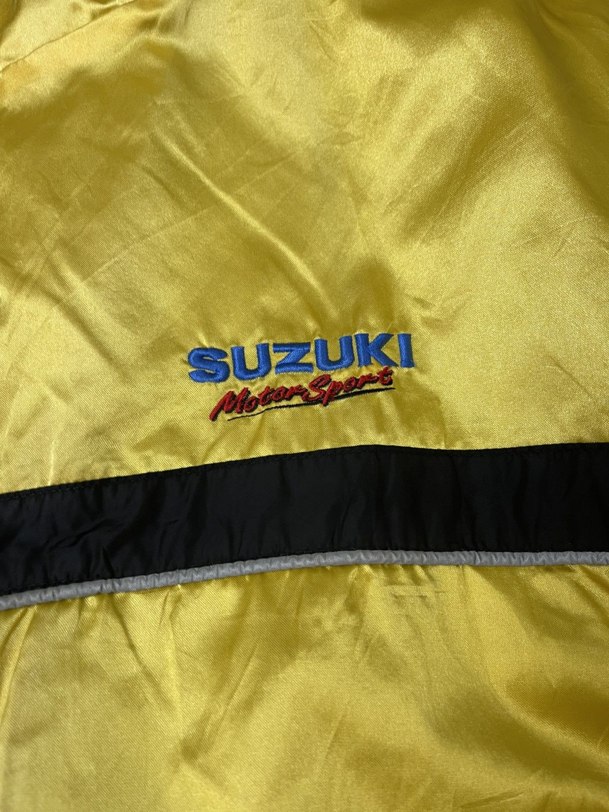 Japanese Brand Vintage Suzuki Motor Sport Light Jacket Riversible Size US XXL / EU 58 / 5 - 13 Thumbnail