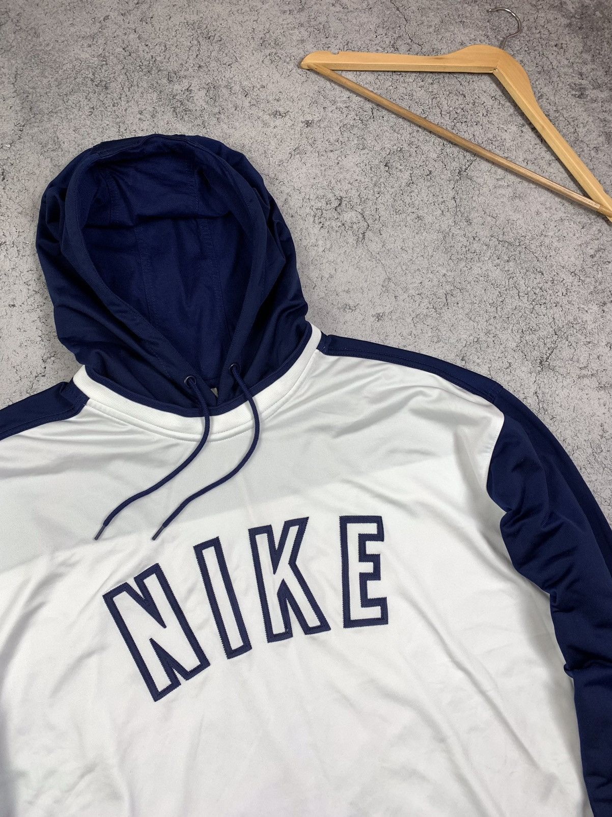 Vintage Nike Vintage 90s Big Logo Hoodie Jacket Mens Size XL Size US XL / EU 56 / 4 - 3 Thumbnail