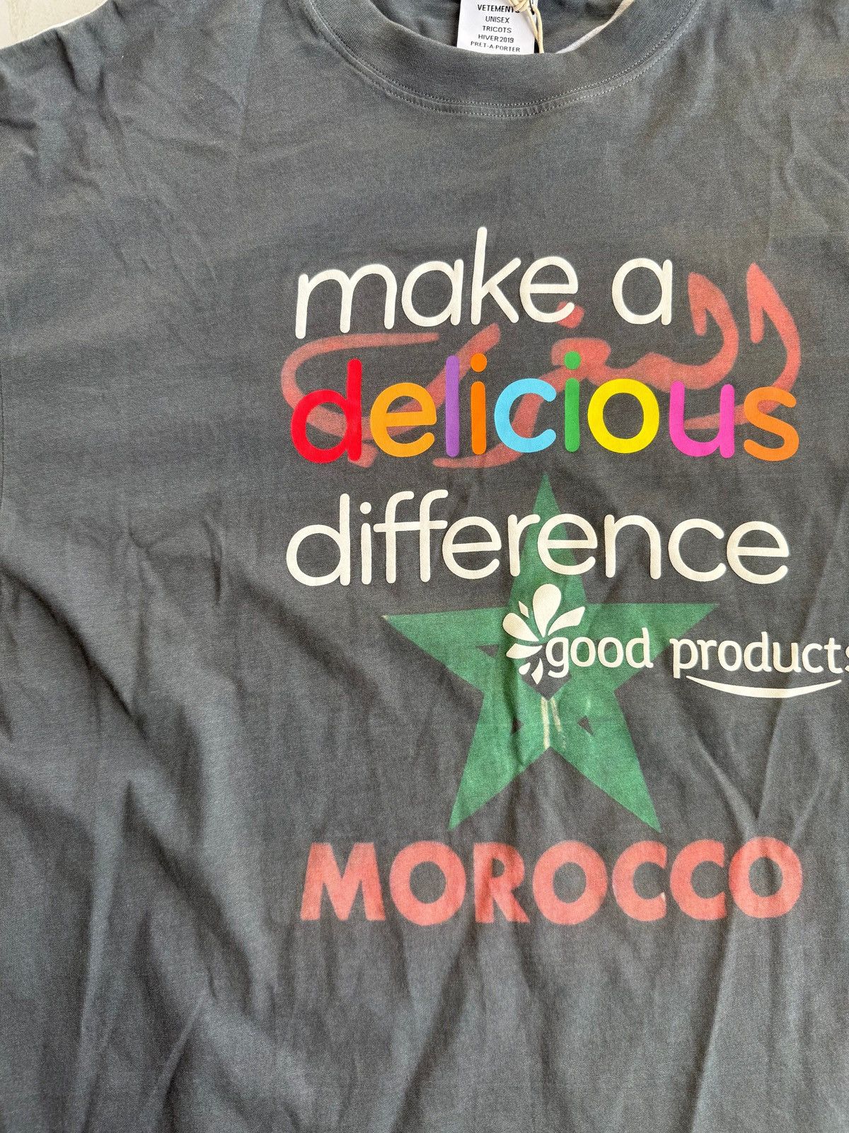 Vetements Vetements Morocco Trompe L’oeil Tshirt Size US S / EU 44-46 / 1 - 3 Thumbnail