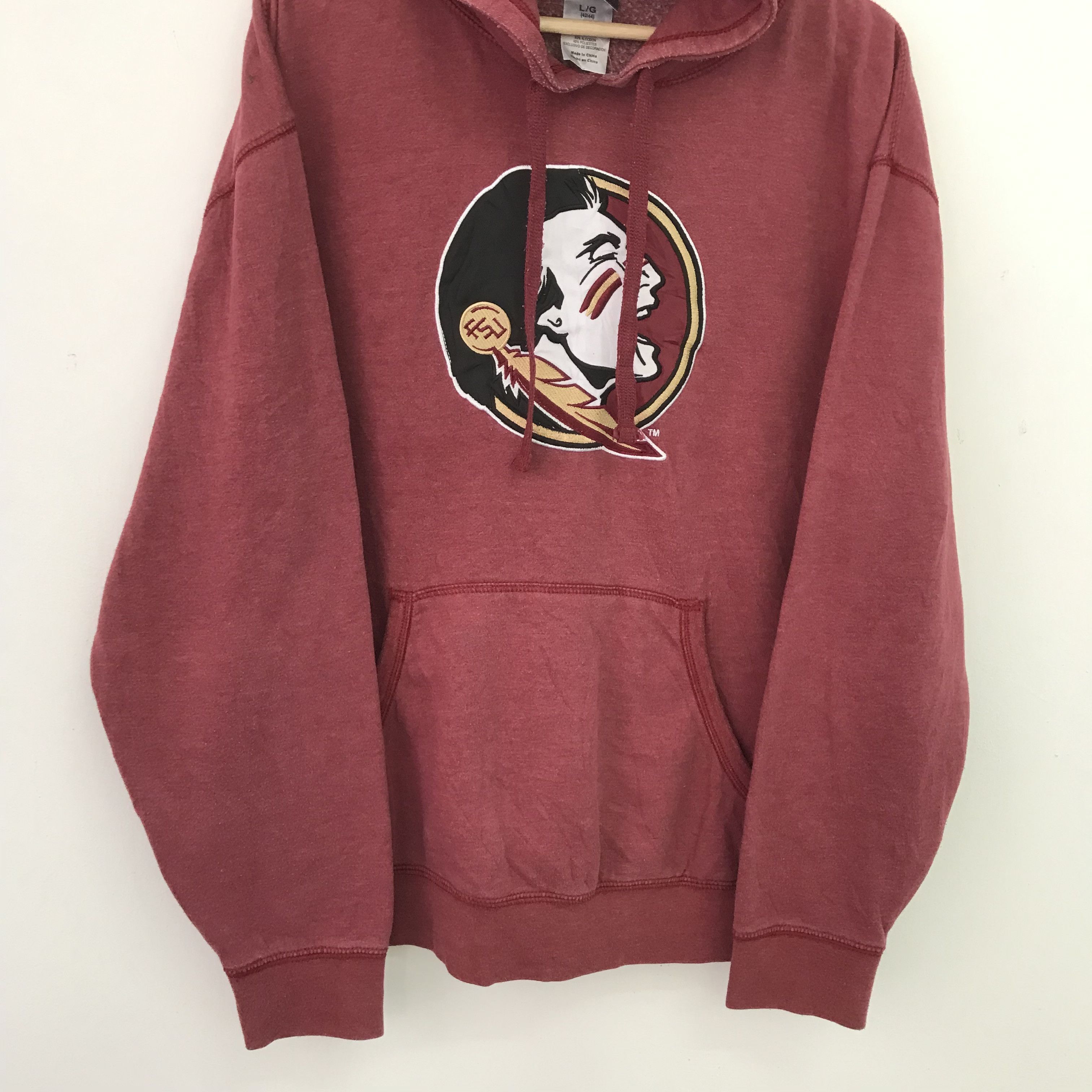 Vintage intage Florida State University Maroon Sweater Size US XL / EU 56 / 4 - 6 Thumbnail