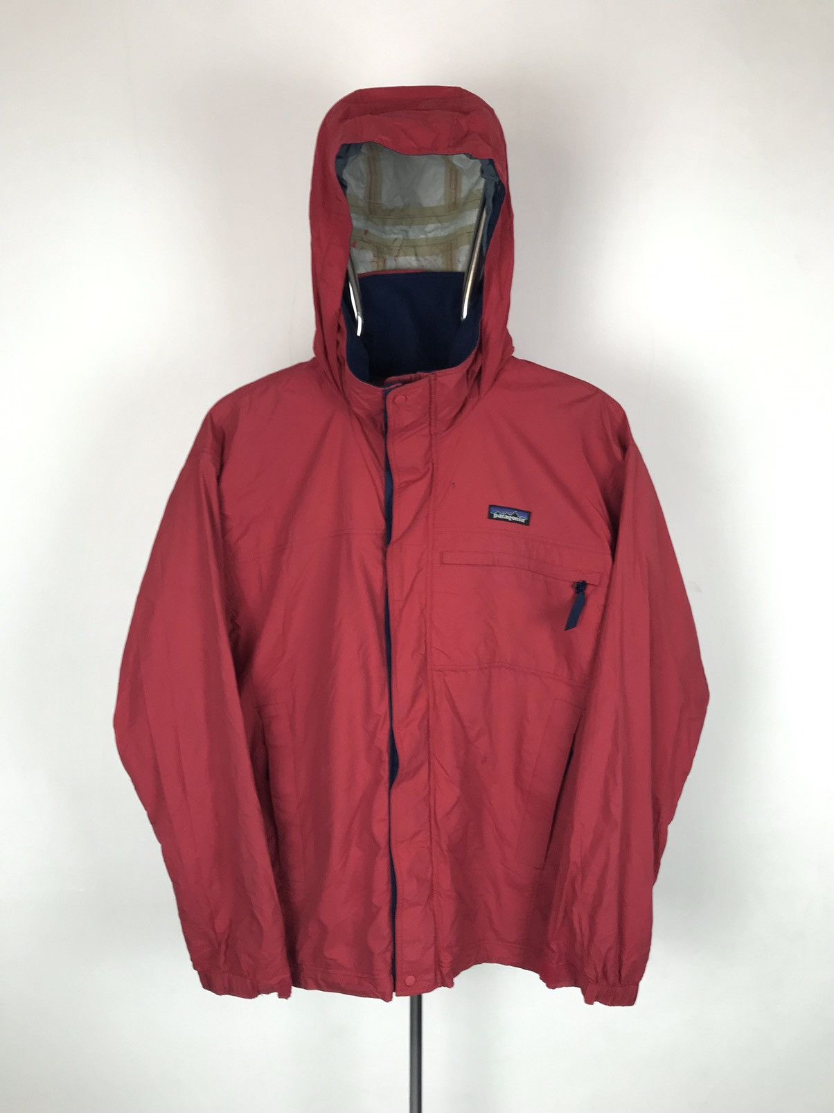 Men’s S/46Patagonia WaterproofWindbreaker Hooded Jacket