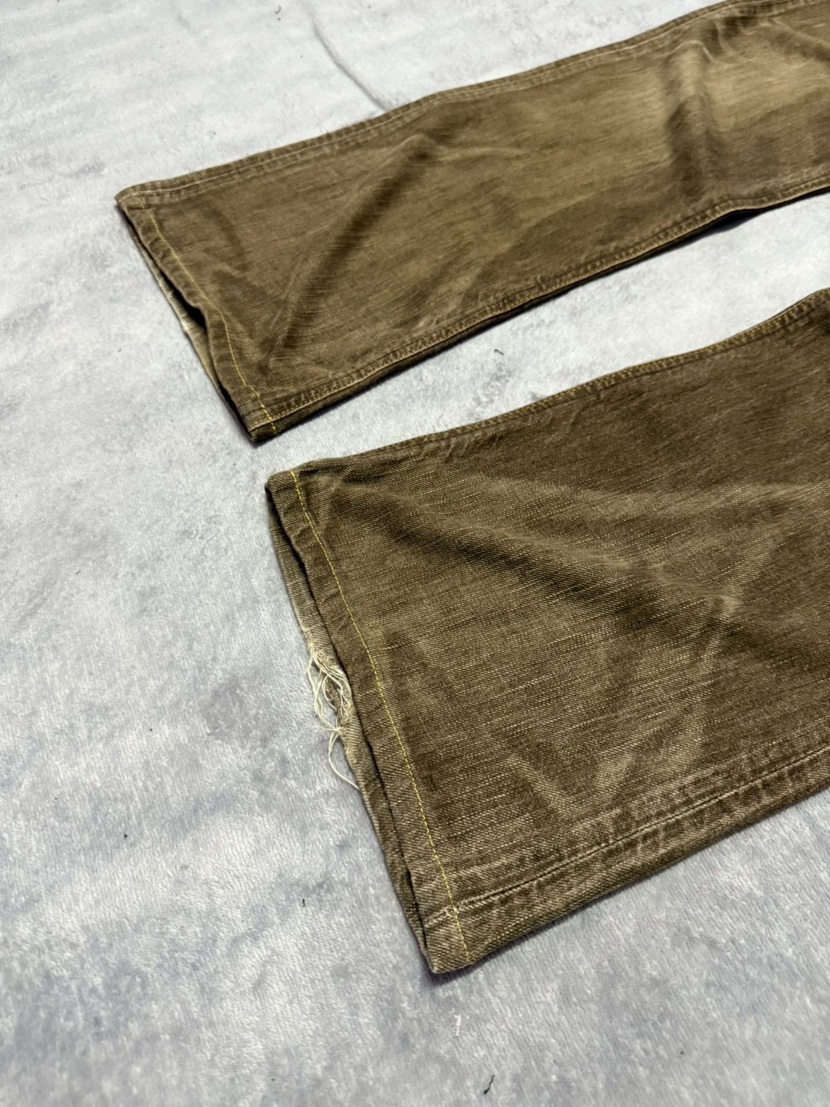 Edwin Edwin 503 Flare Faded Brown Bootcut Jeans Size US 34 / EU 50 - 8 Thumbnail