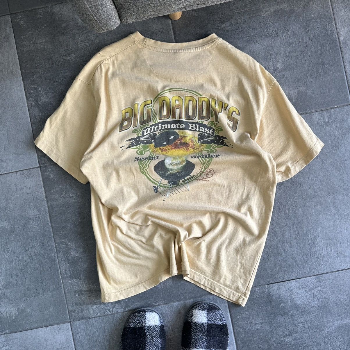 Vintage Vintage Adult”Big Daddy’s” T-shirts Time BBQ Pig Y2K 00s USA Size US L / EU 52-54 / 3 - 1 Thumbnail