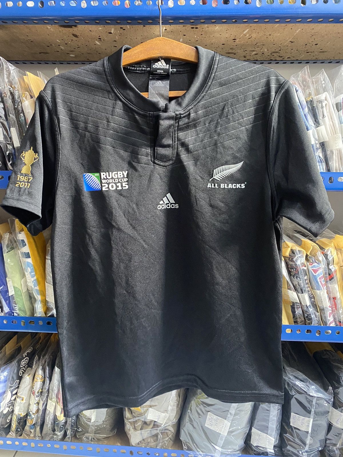 Adidas RUGBY WORLD CUP 2015 SHIRT Size US M / EU 48-50 / 2 - 1 Thumbnail