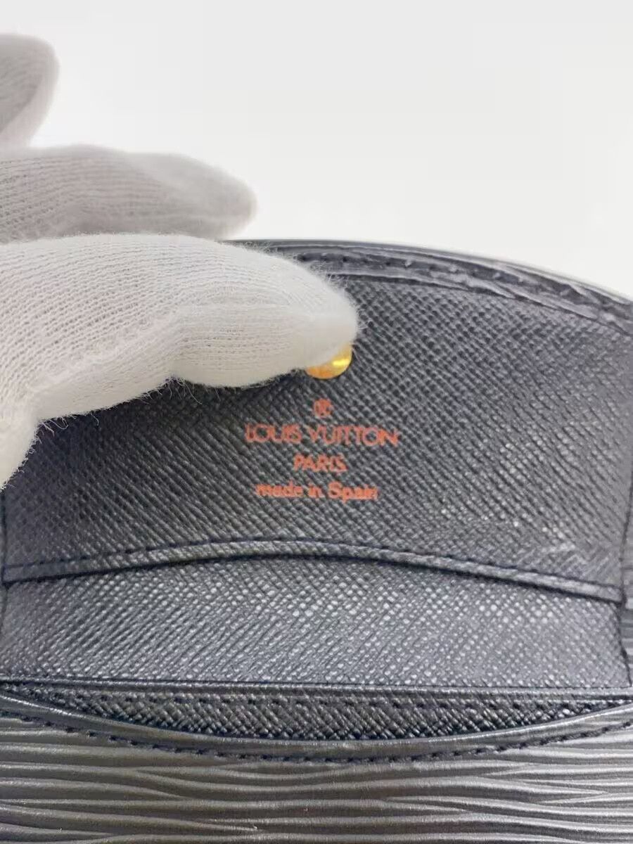 Louis Vuitton Louis Vuitton Epi Porte Monet Saenpur Black Size ONE SIZE - 3 Thumbnail