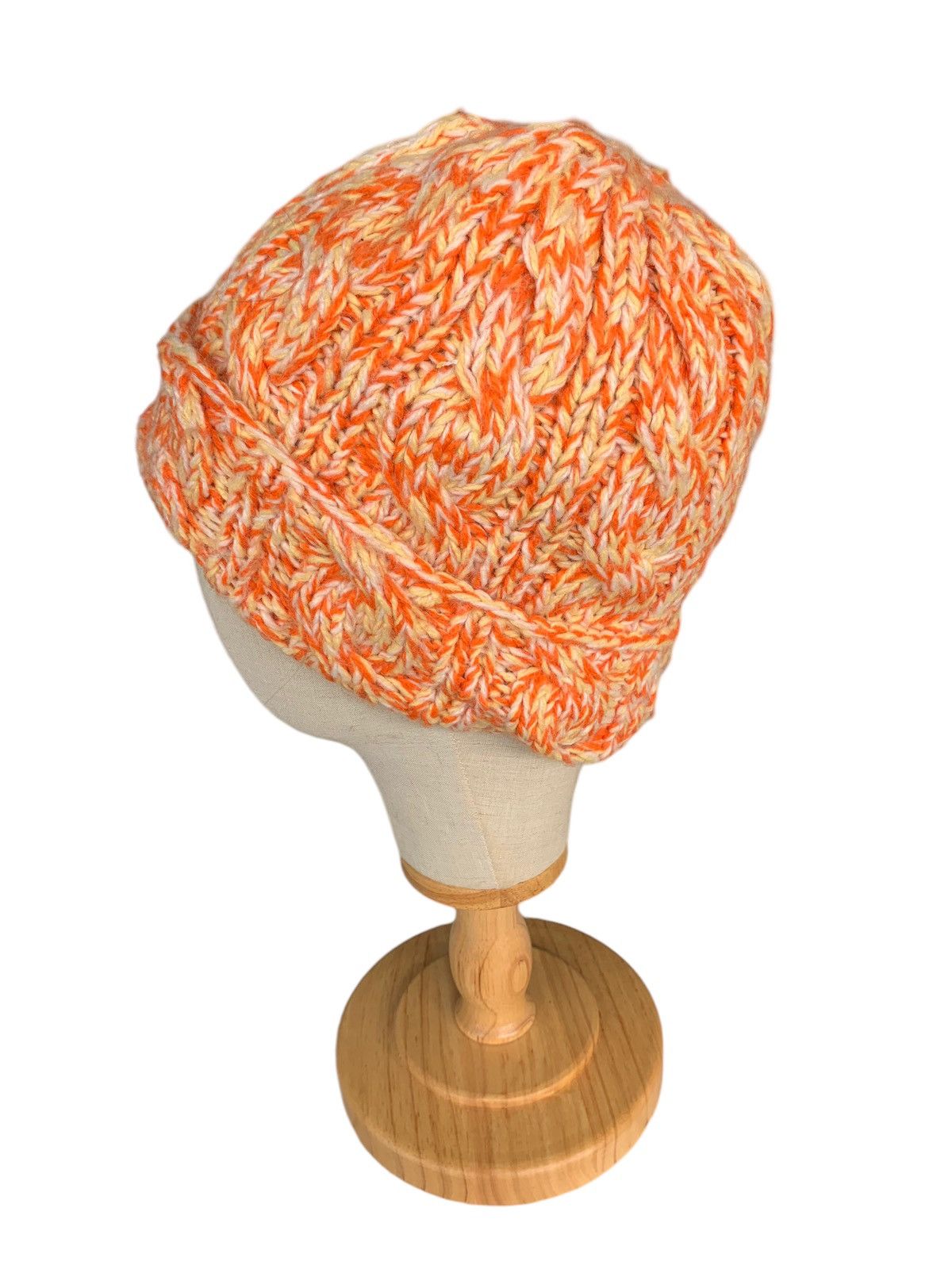 Japanese Brand × Kapital × Vintage Crochet Knitted Beanie Hats Nice Colour Design Size ONE SIZE - 6 Thumbnail