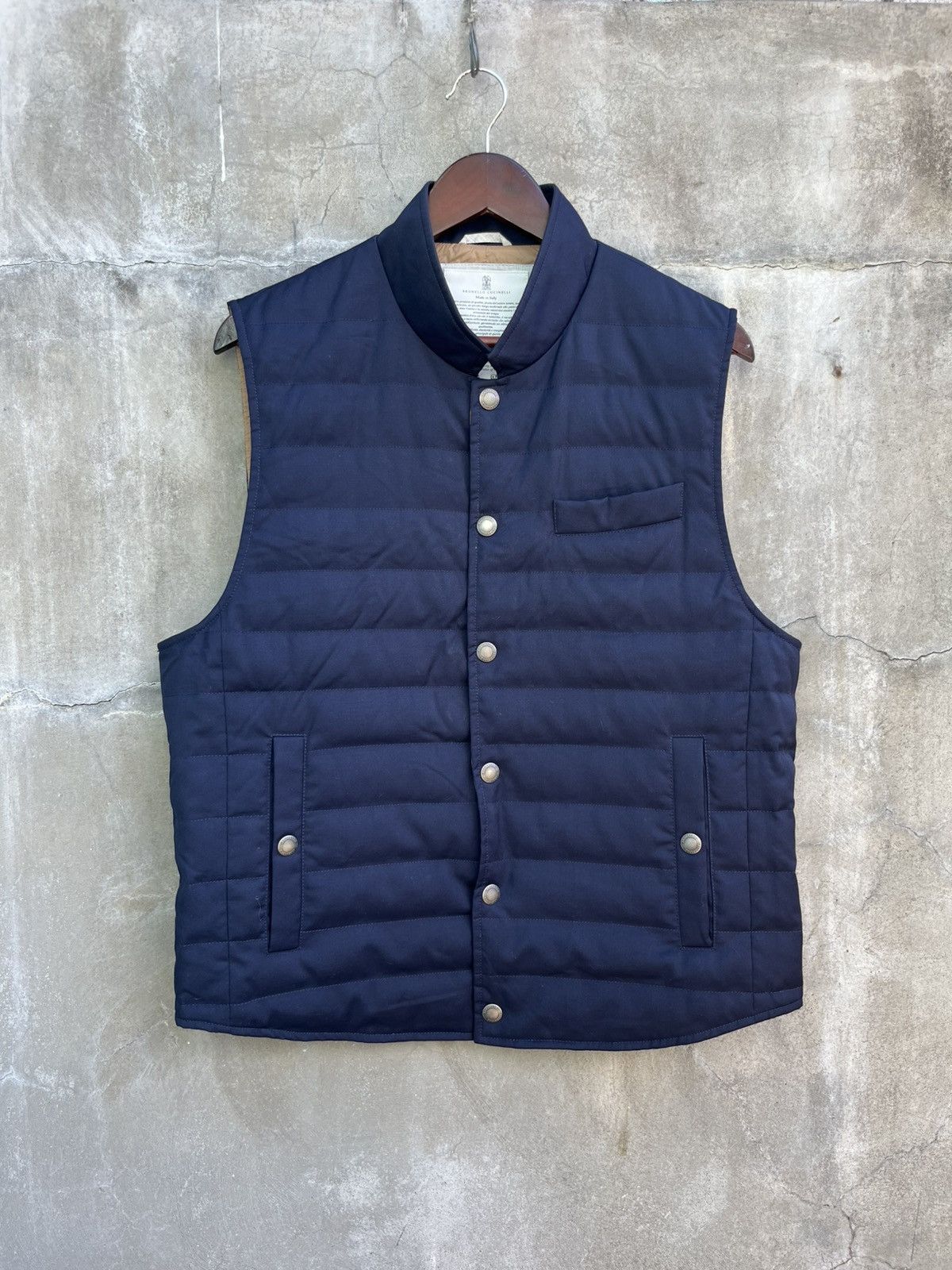 Brunello Cucinelli Brunello Cucinelli down gilet Size US L / EU 52-54 / 3 - 1 Thumbnail