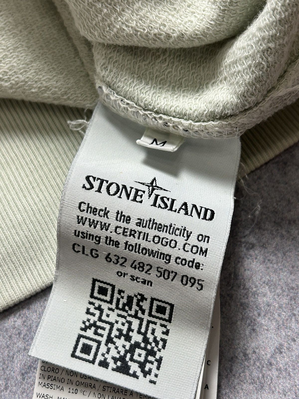 Massimo Osti × Stone Island Mens Stone Island Crewneck Sweatshirt Size Medium Size US M / EU 48-50 / 2 - 6 Thumbnail