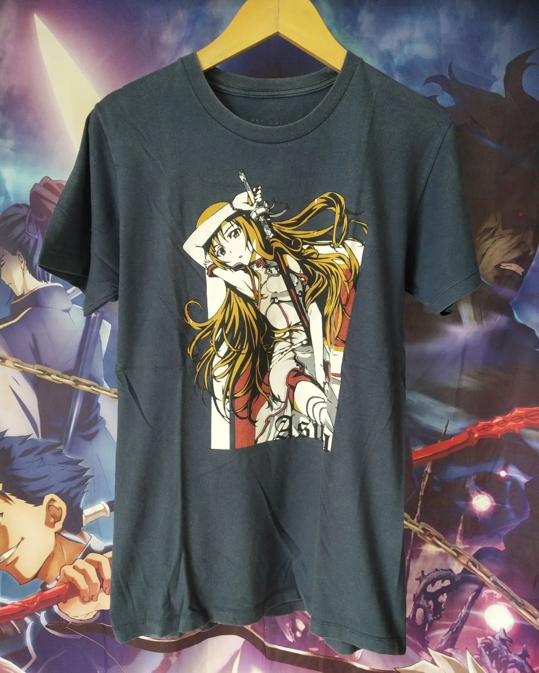 Anime × Japanese Brand Sword Art Online Asuna Graphic Anime Tees Size US M / EU 48-50 / 2 - 1 Thumbnail