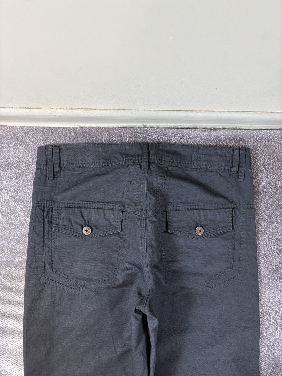 Marithe + Francois Girbaud Vintage Marithe Francois Girbaud Y2K Rare Baggy Flared Pants Size US 29 - 17 Thumbnail