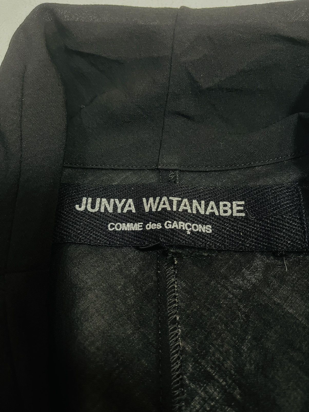 Comme des Garcons Junya Watanabe Comme des Garcons Long Wool Light Jacket Size S / US 4 / IT 40 - 3 Thumbnail