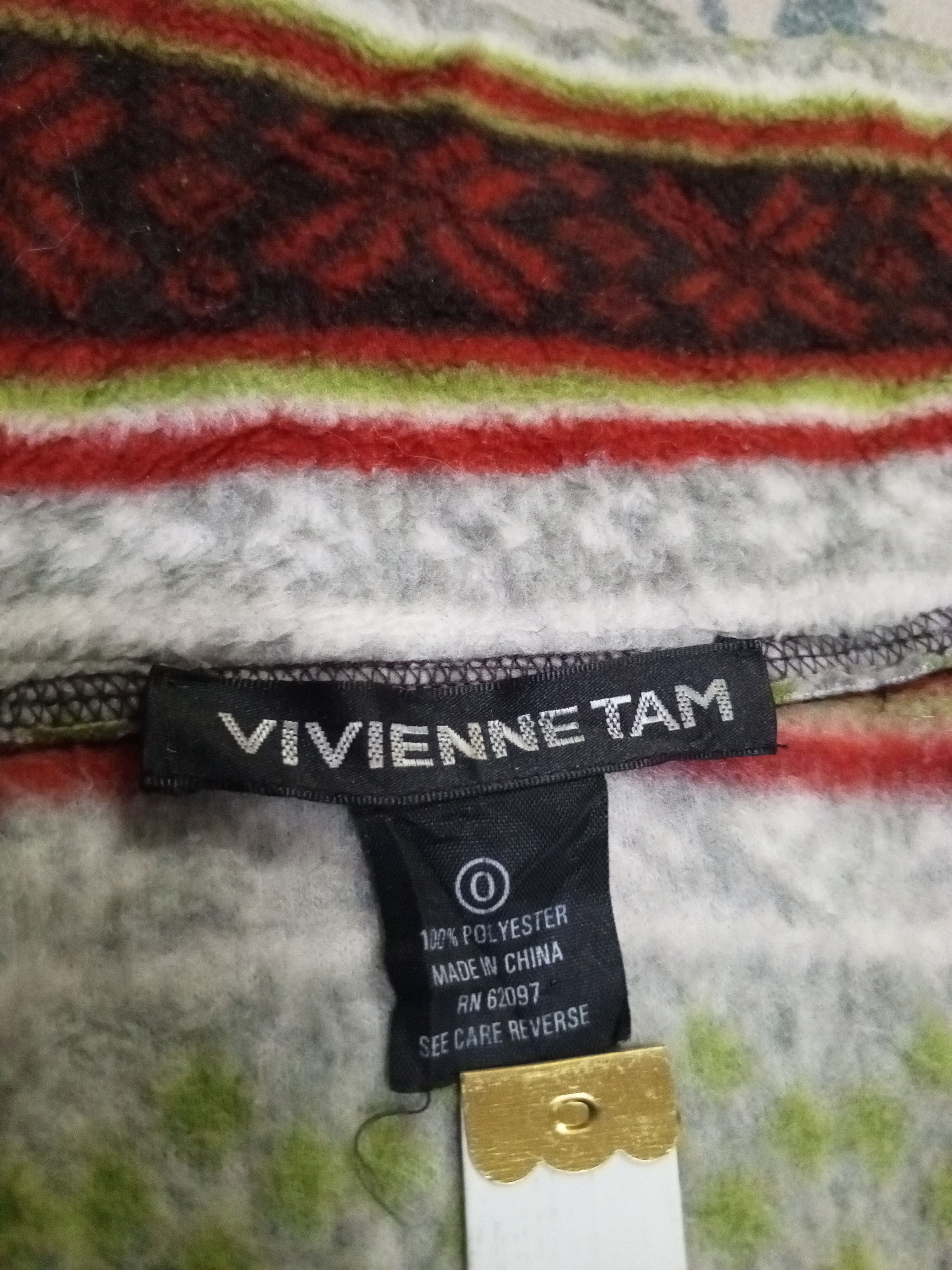 Vivienne Tam 🔥RARE ITEM🔥VIVIENNE TAM FLEECE JACKET MULTICOLOR Size S / US 4 / IT 40 - 13 Thumbnail