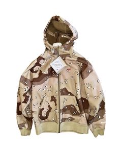 Supreme Peace Hooded Sweatshirt 'Chocolate Chip Camo