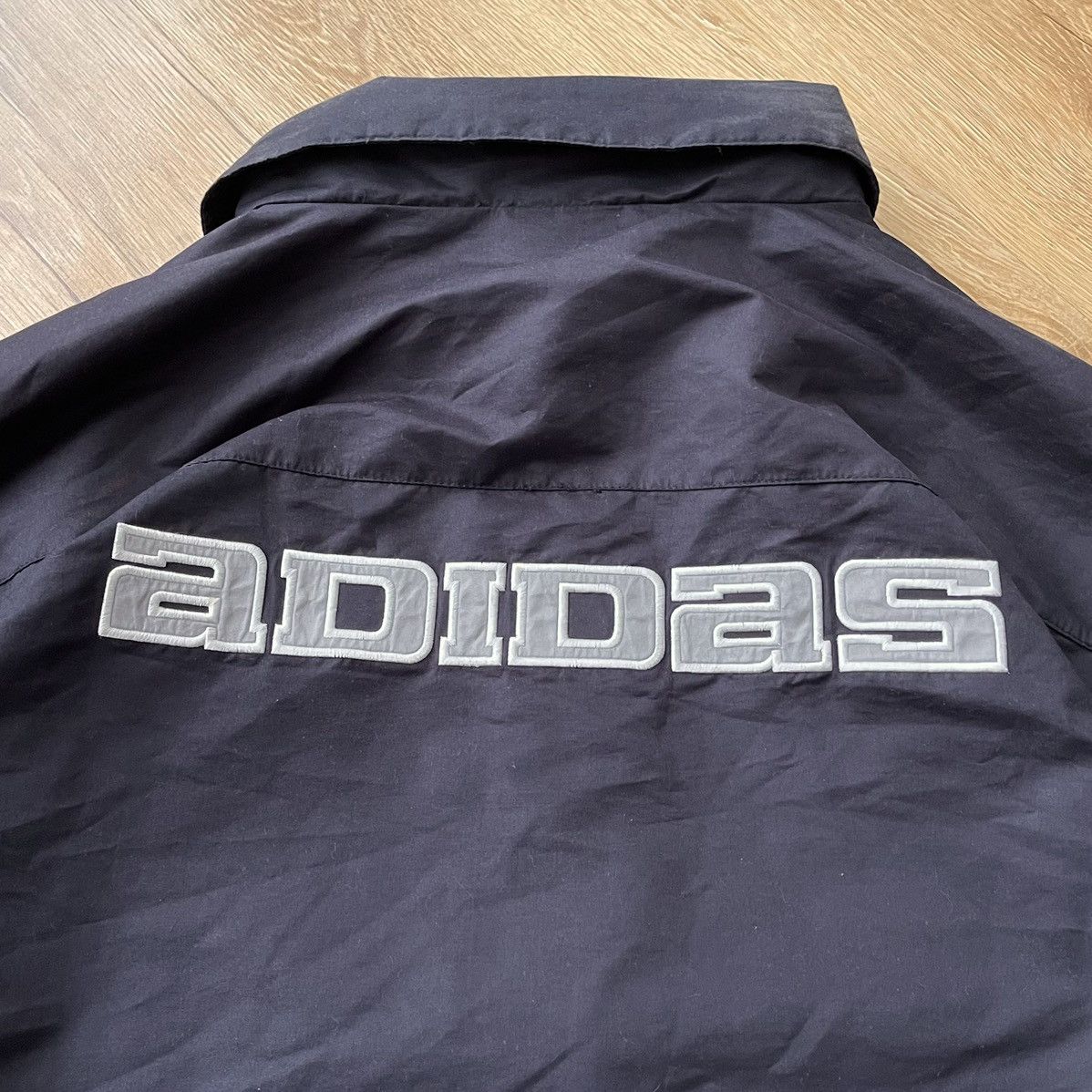 Adidas 90s Vintage Adidas Logo Oversized Coach Bomber Jacket Size US XL / EU 56 / 4 - 4 Thumbnail