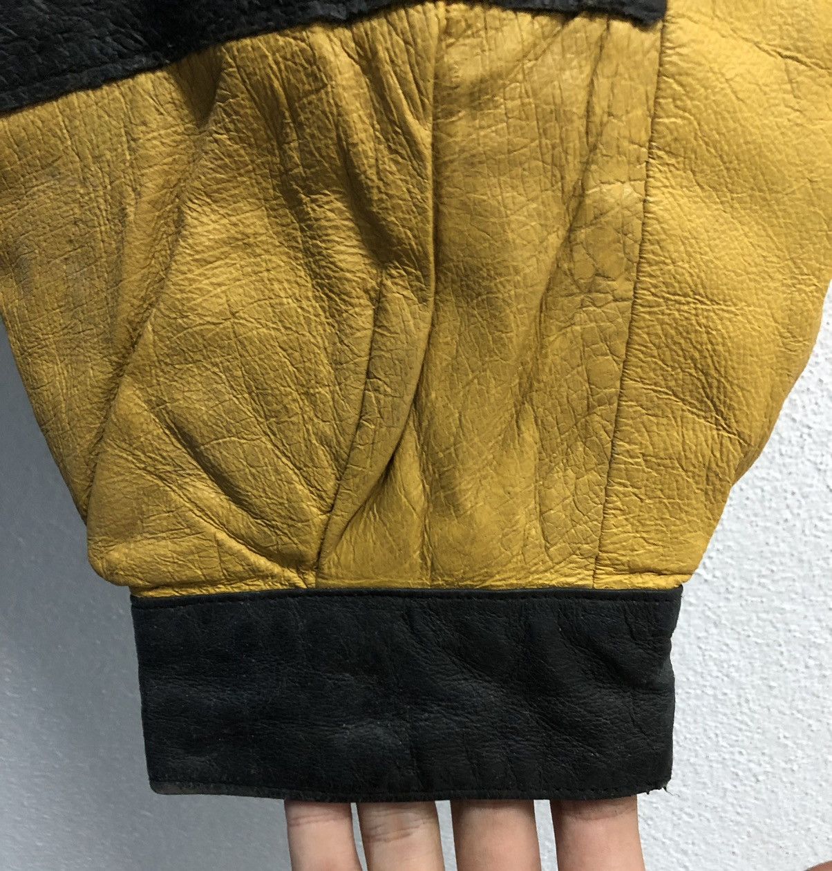 Leather Vintage Road Map Fight The Power Leather Jacket Size US L / EU 52-54 / 3 - 12 Thumbnail