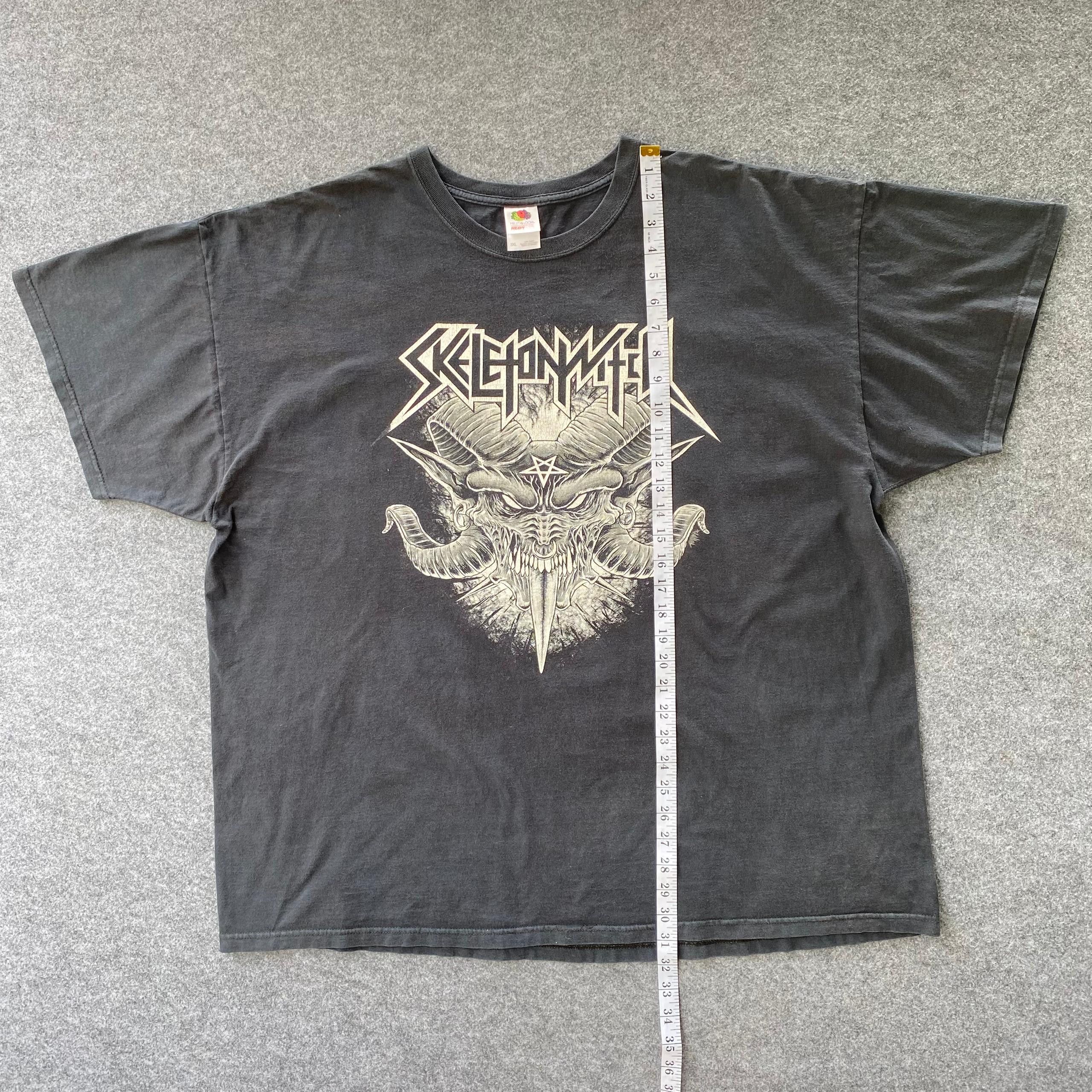 Band Tees Vintage Skeletonwitch Metal Band Tshirt Size US XXL / EU 58 / 5 - 3 Thumbnail