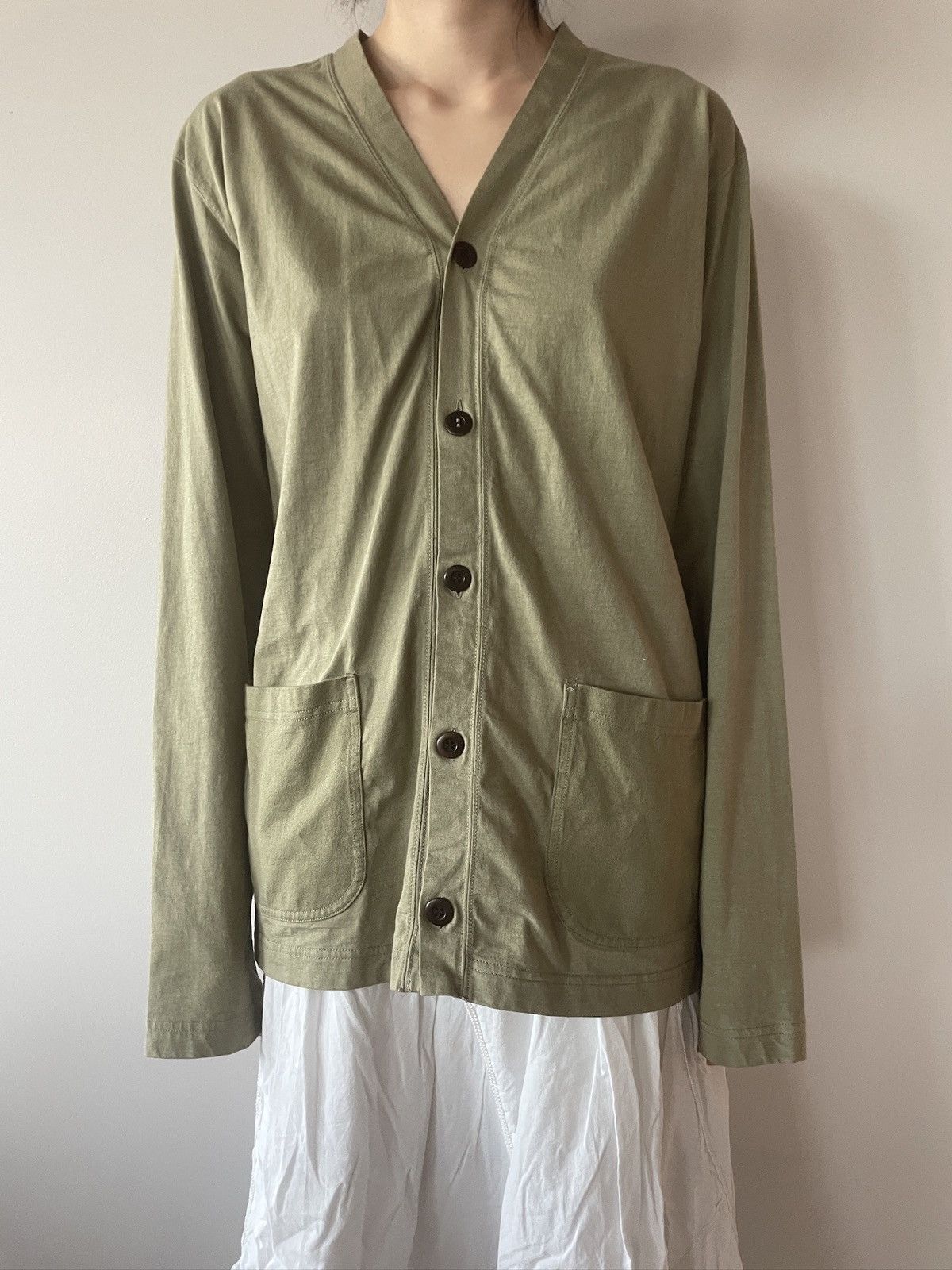 Comme des Garcons Homme Comme Des Garçons Homme Back logo cardigan Size US L / EU 52-54 / 3 - 2 Thumbnail
