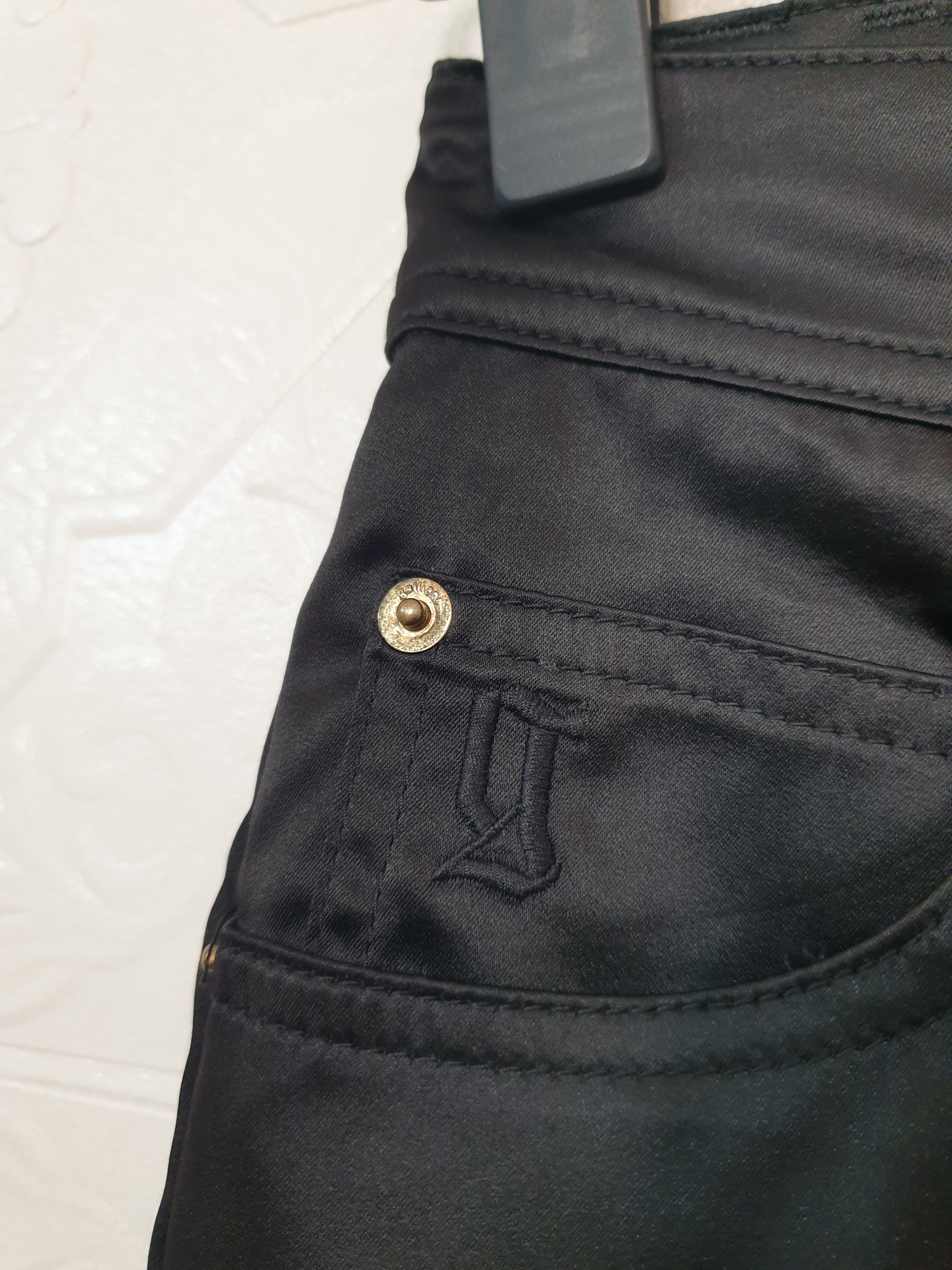 John Galliano GALLIANO pants for WOMEN black size small JOHN GALLIANO Size 27" / US 4 / IT 40 - 6 Thumbnail