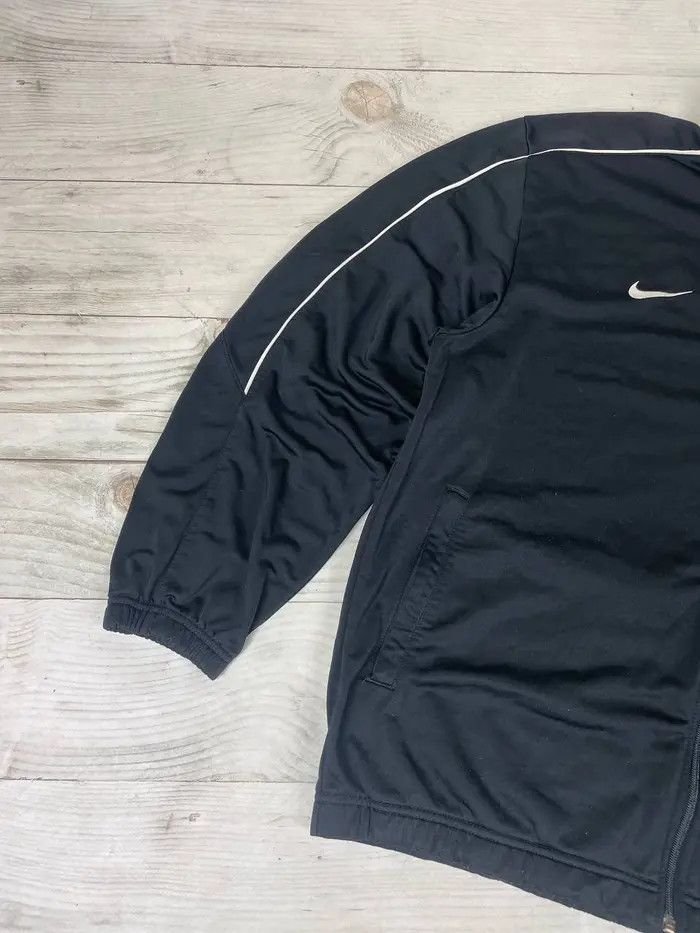 Nike Vintage Nike Track Jacket 00s Logo Swoosh Striped Y2K Size US XL / EU 56 / 4 - 4 Thumbnail
