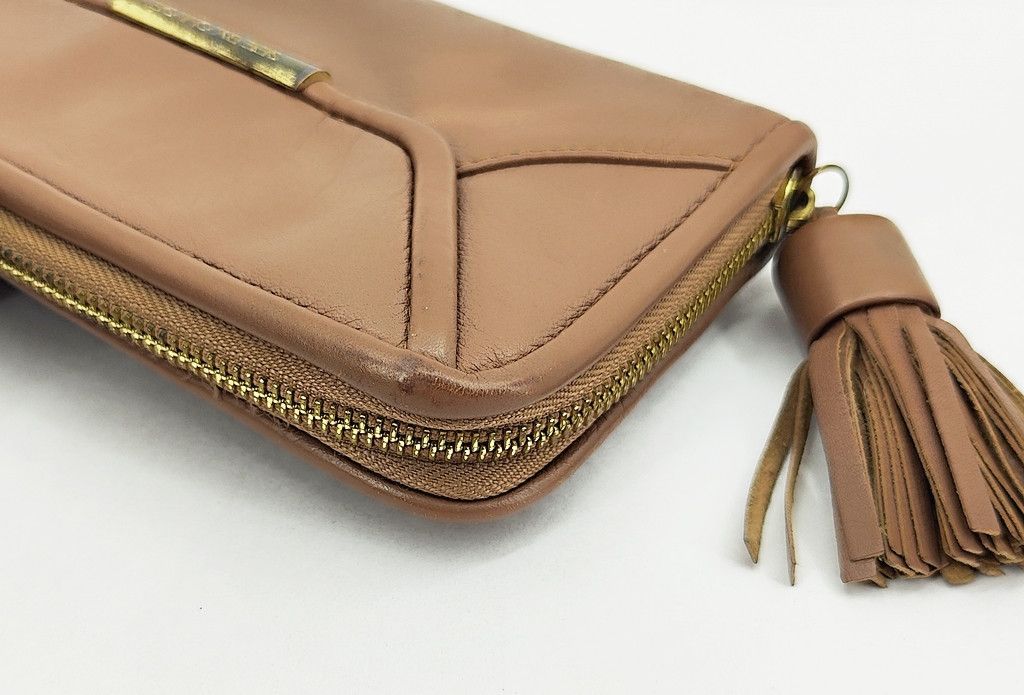 See by Chloe SEE BY CHLOE full leather brown fringe zip wallet Size ONE SIZE - 8 Thumbnail