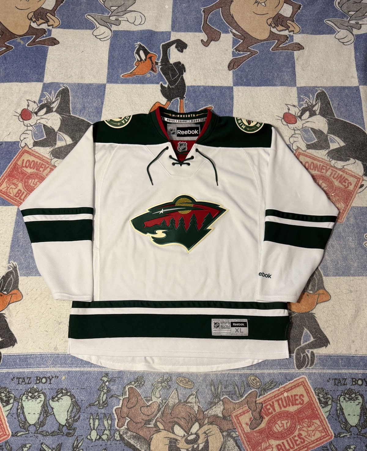 NHL Minnesota Wild hockey jersey Size US XL / EU 56 / 4 - 1 Thumbnail
