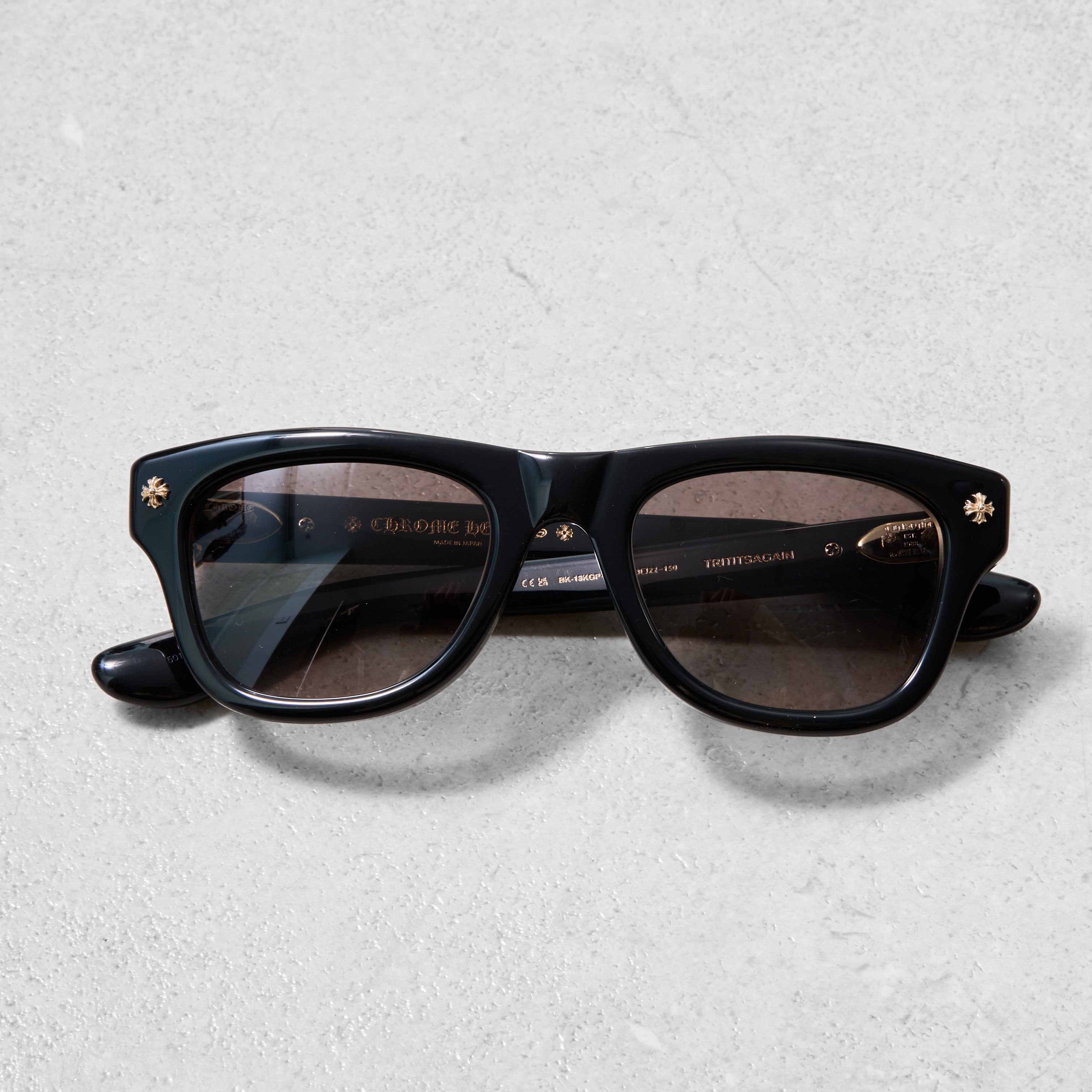 Chrome Hearts CHROME HEARTS TRITITSAGAIN BLACK/18KGP-SUN Size ONE SIZE - 4 Thumbnail
